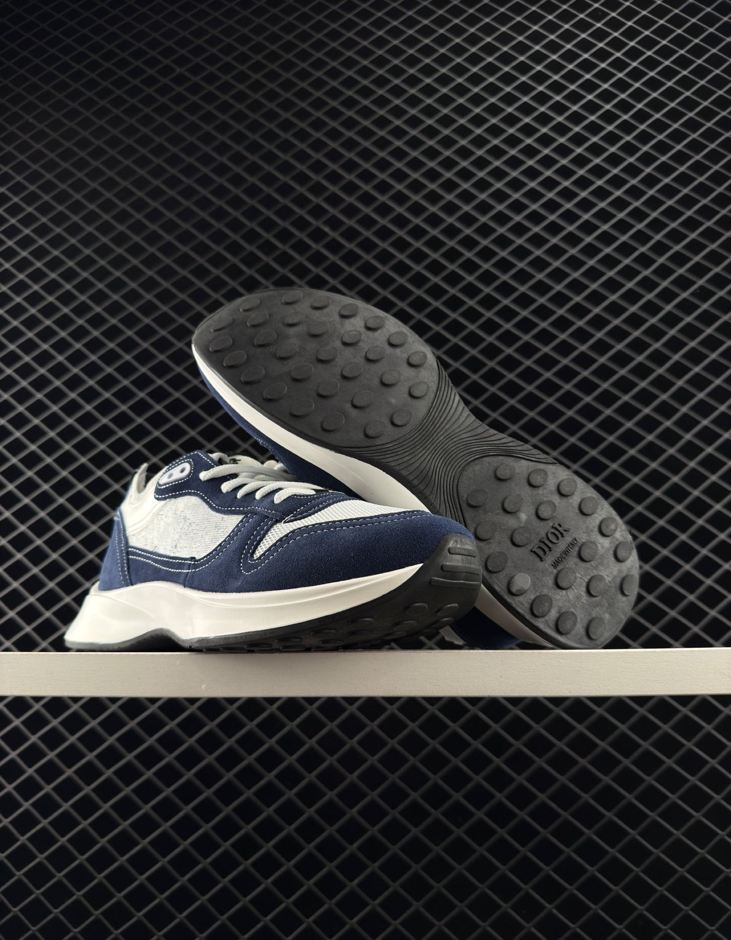 Dior Suede Comfort Low Top Sneakers