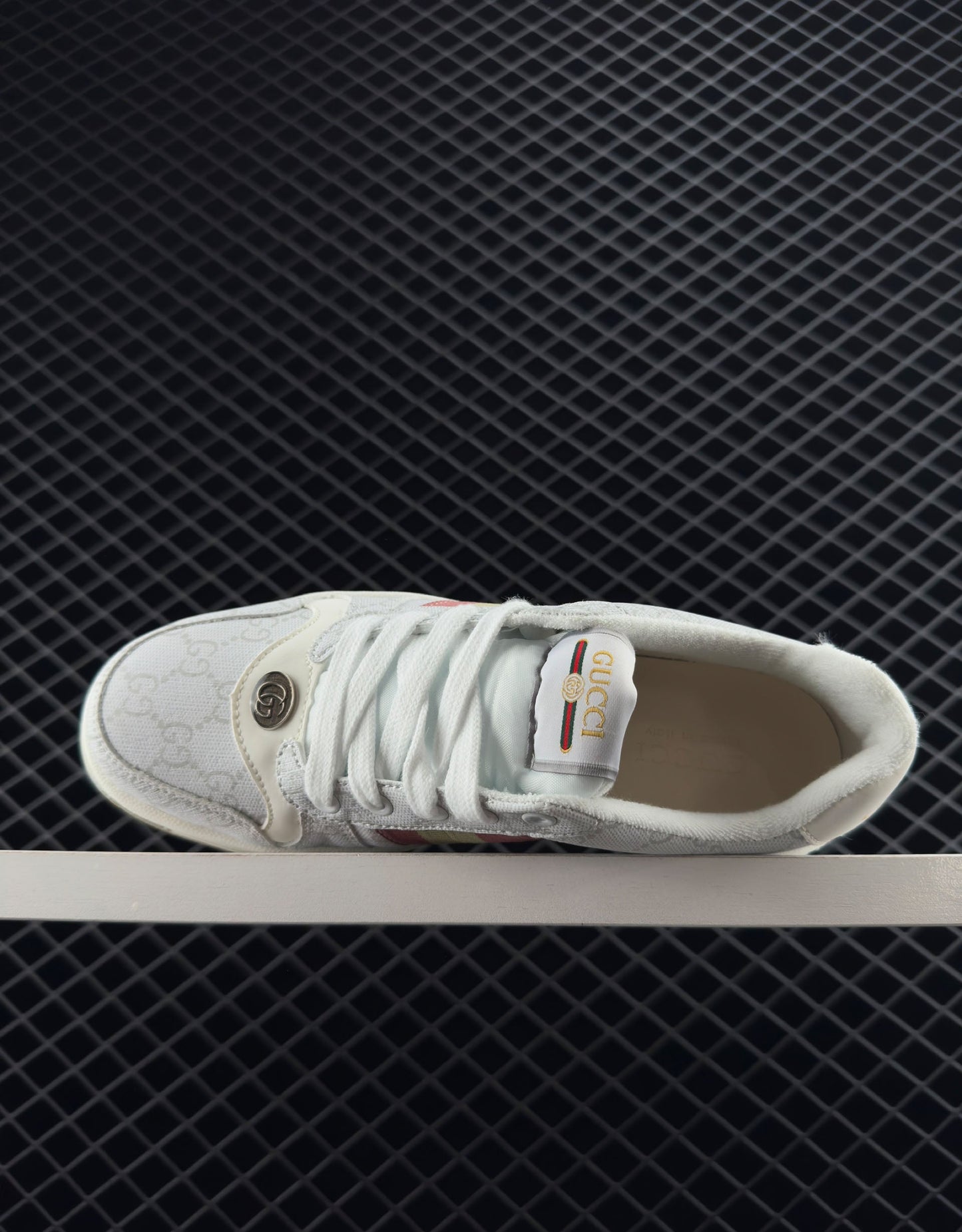 Gucci Cotton Jacquard Canvas Shoes