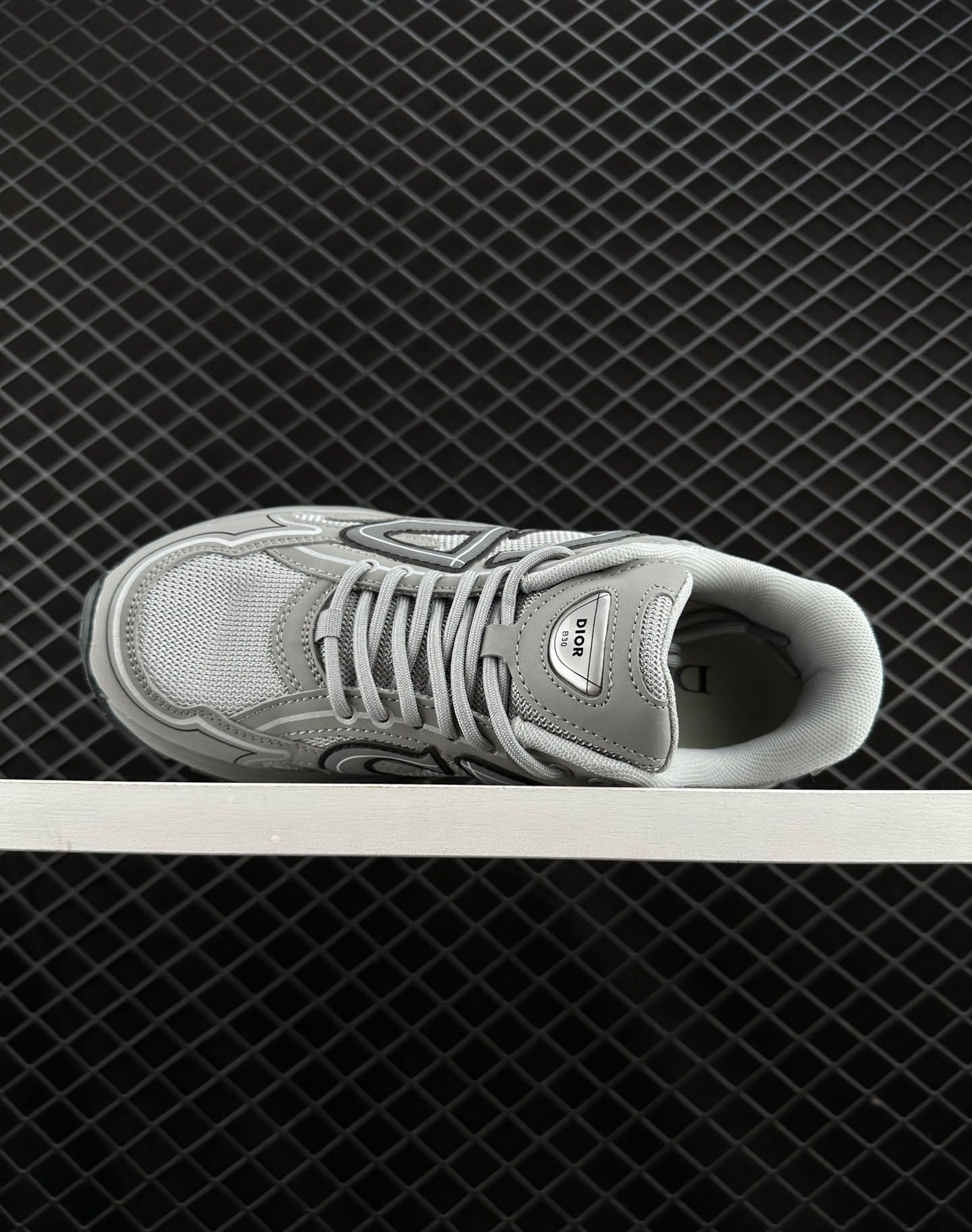 Dior B5 Mesh Fabric Thick Soled Lace Up Casual Low Cut Sneakers For Both Men And Women, Dad Shoes