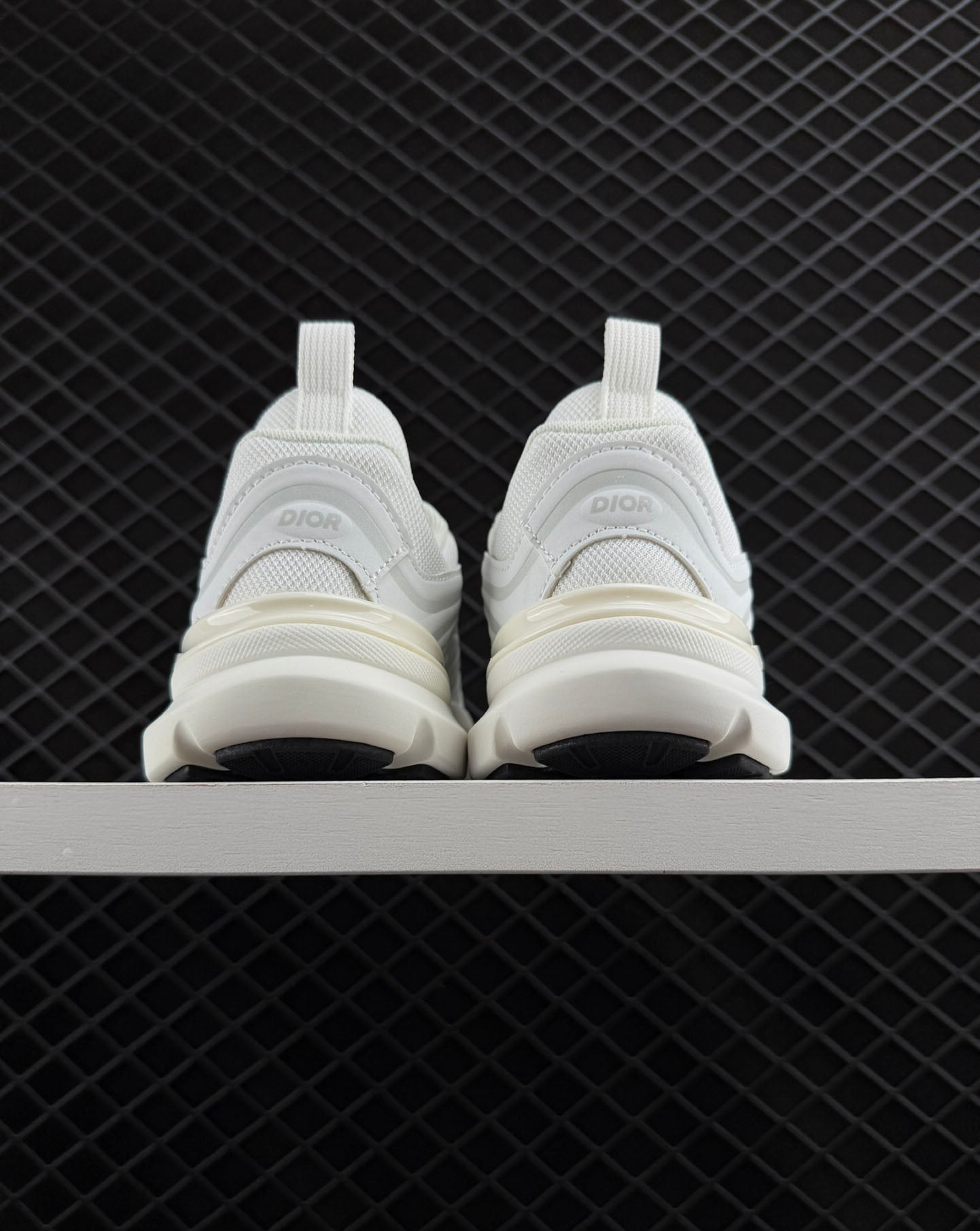 Dior Chrono Round Toe Lace Up Sports Running Shoes, Lifestyle Casual Shoes