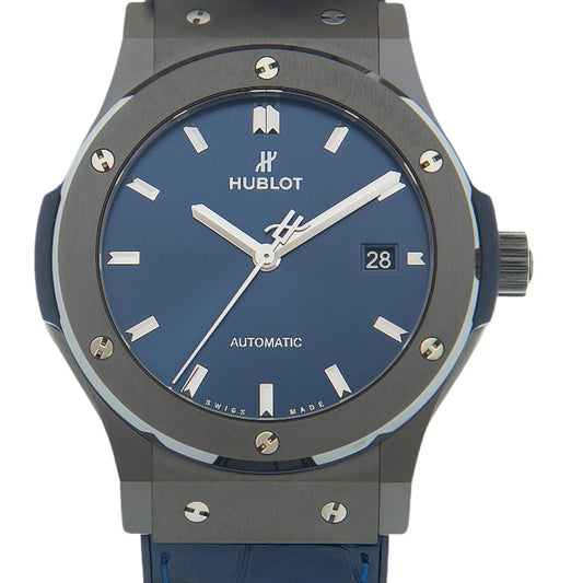 Hublot Classic Fusion Blue Wrist Watch