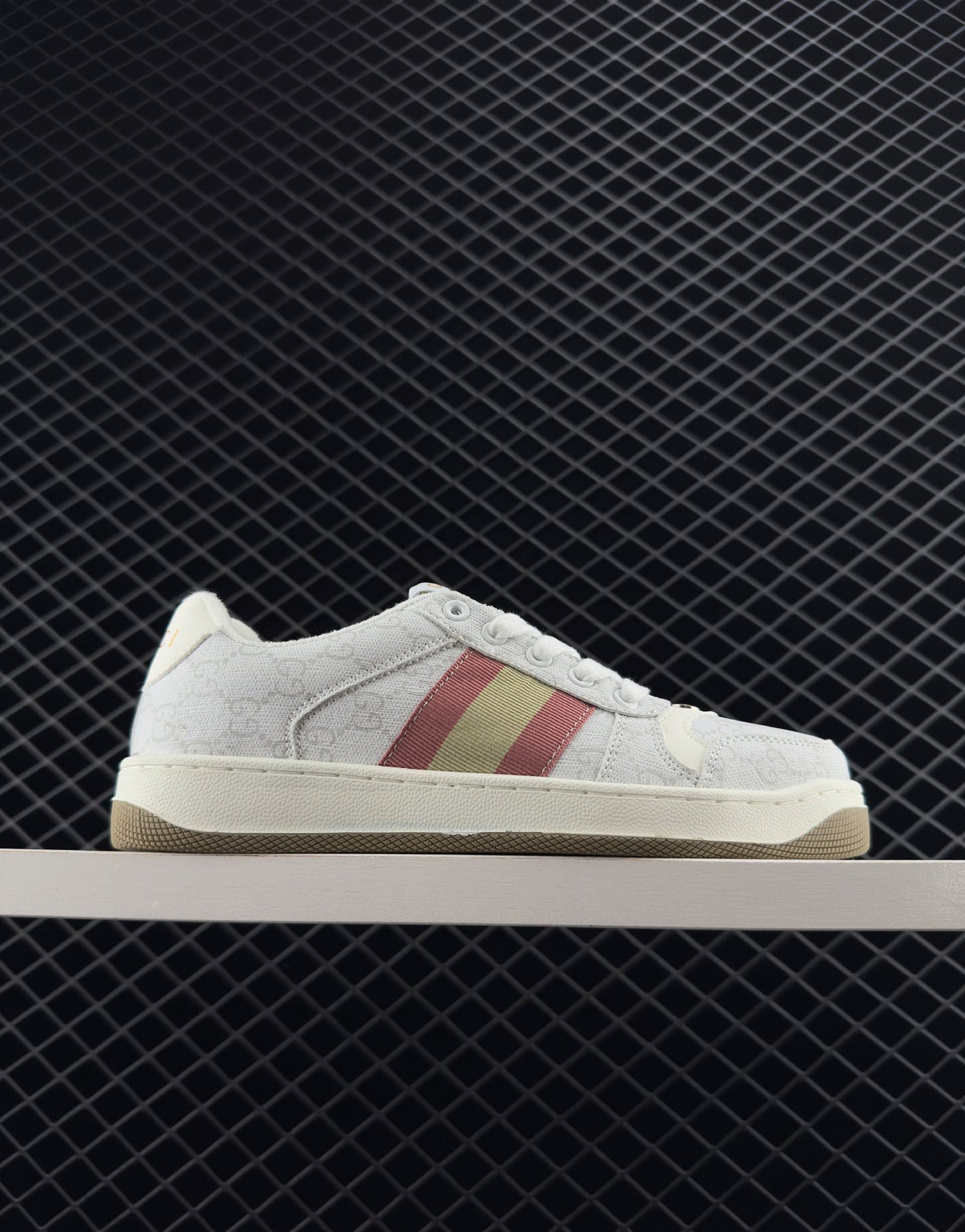 Gucci Cotton Jacquard Canvas Shoes