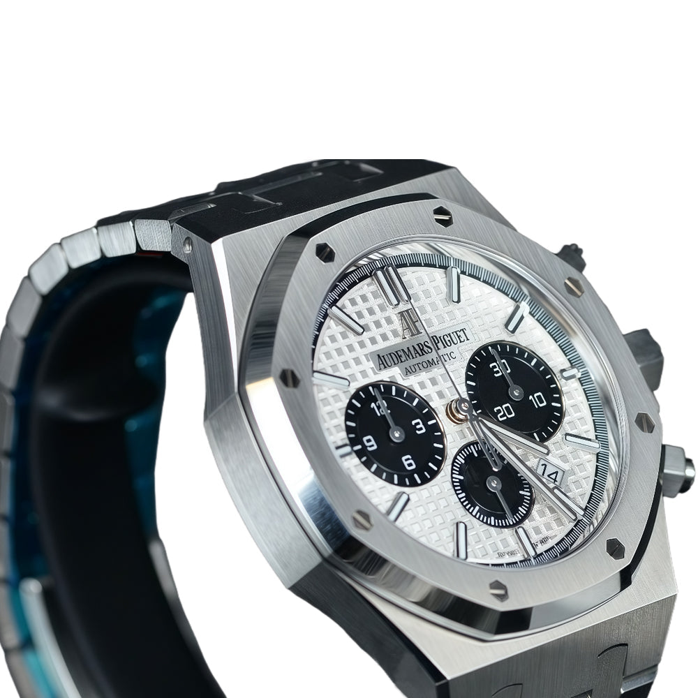 Audemars Piguet Royal Oak Chronograph Wrist Watch with Panda Dial