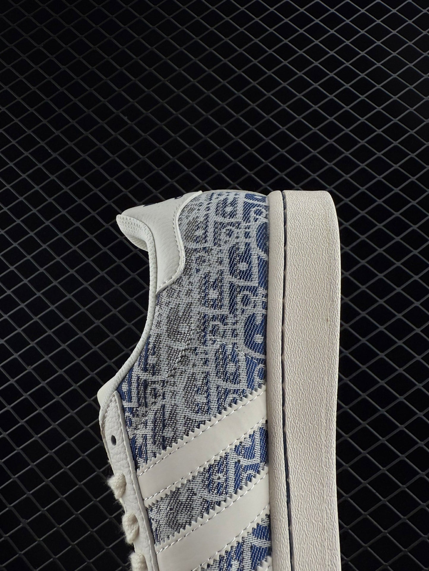 Adidas Originals Superstar Shell Head DIY Series Low Top Casual Sports Skate Shoes