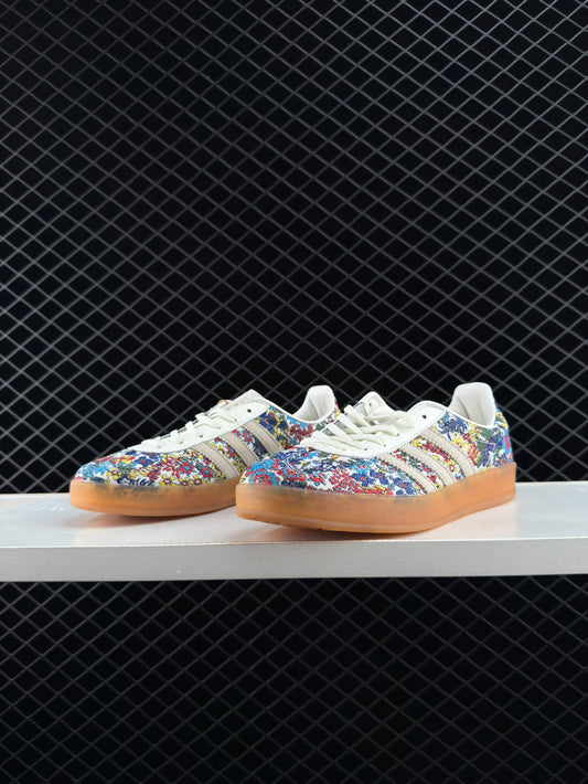 Adidas Originals Gazelle Indoor Original Retro Anti Slip Wear Resistant Low Top Skate Shoes