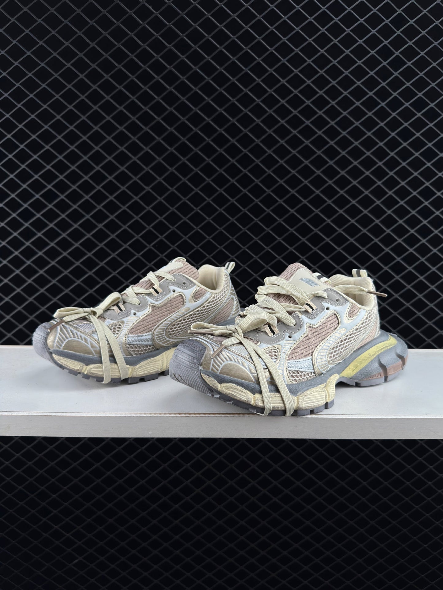 Balenciaga 3XL Sneakers 3+ Series Low Top Retro Trendy Casual Jogging Running Shoes