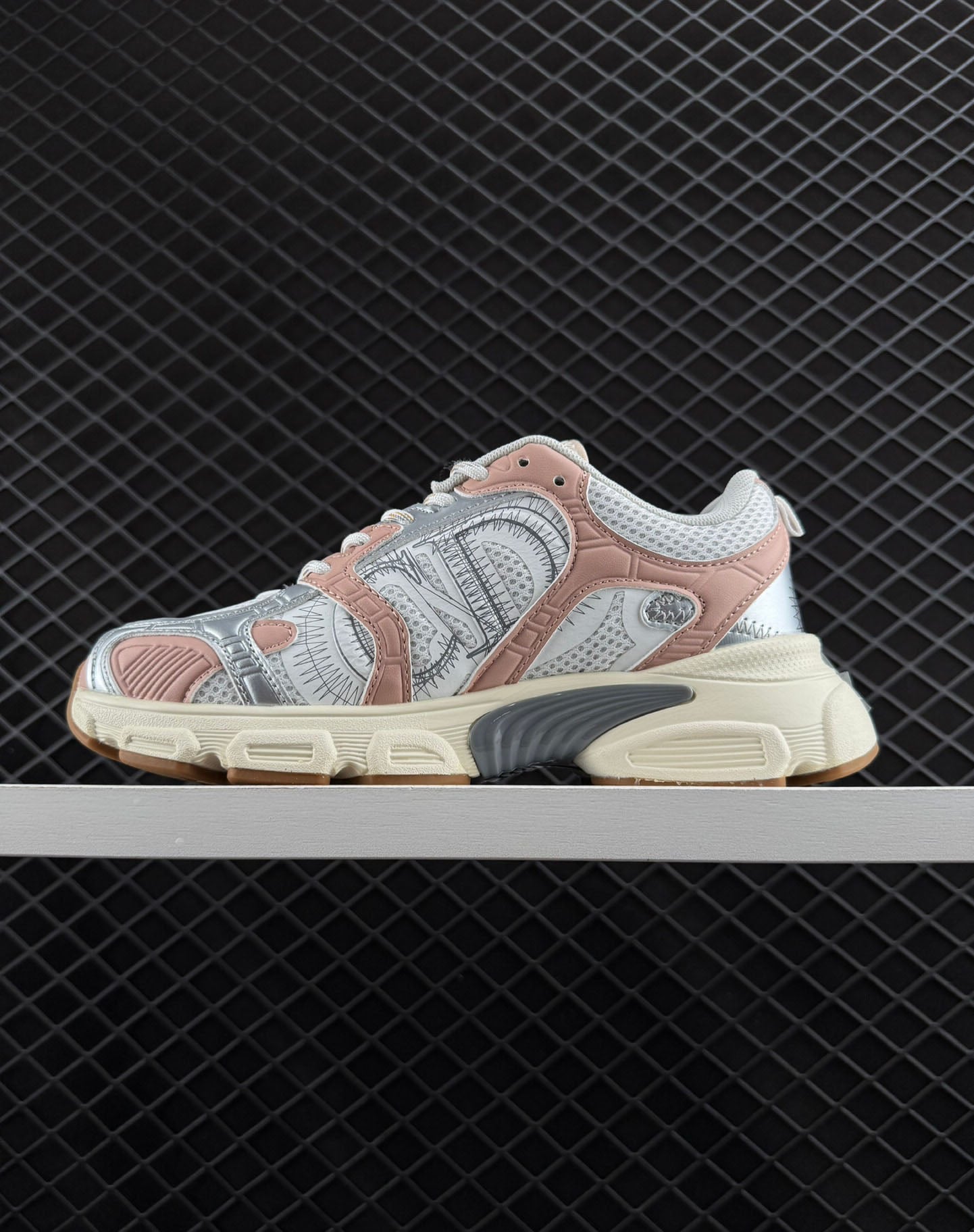 Dior Round Toe Lace Up Sports Running Shoes