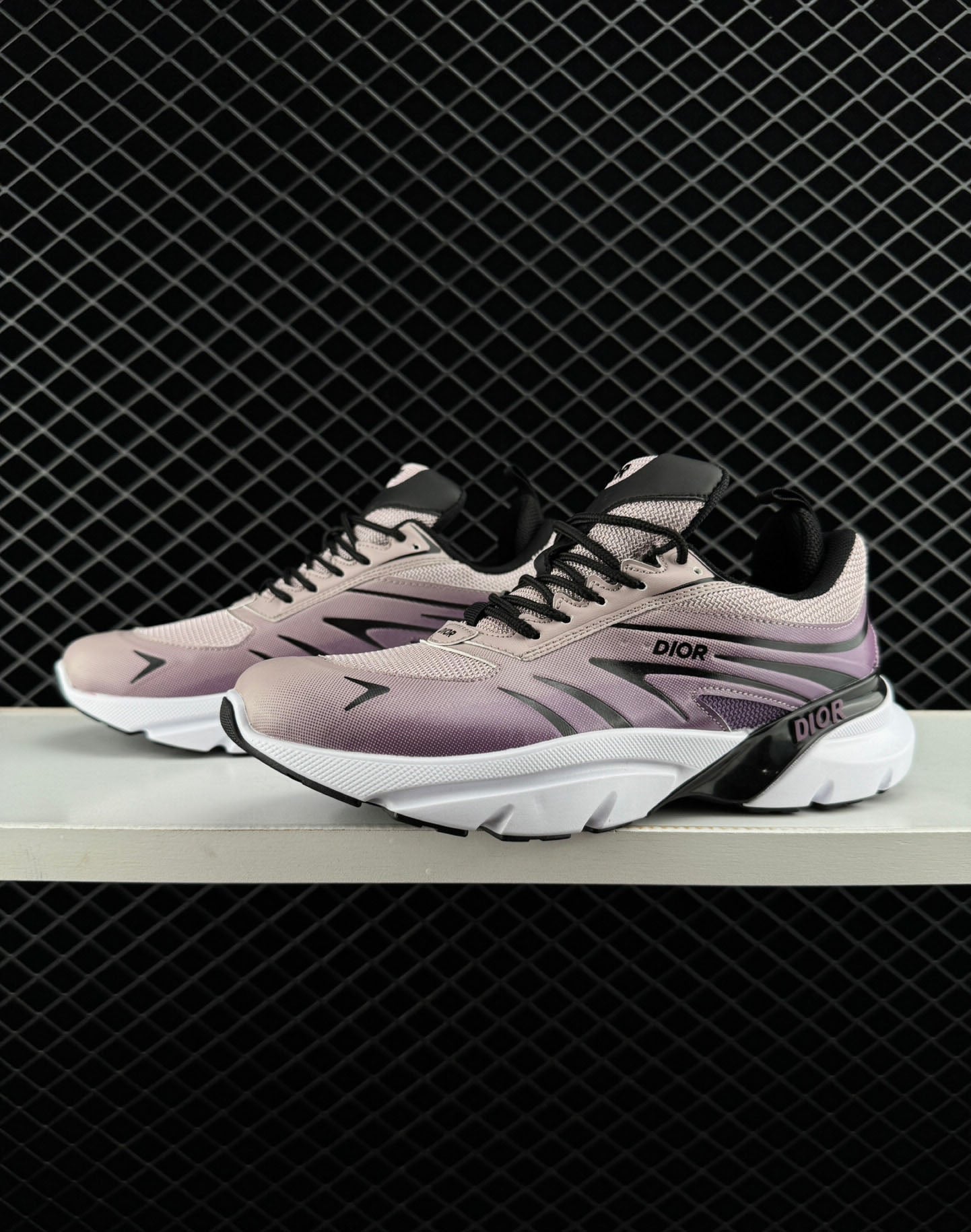 Dior Round Toe Lace-up Low-top Lifestyle Shoes