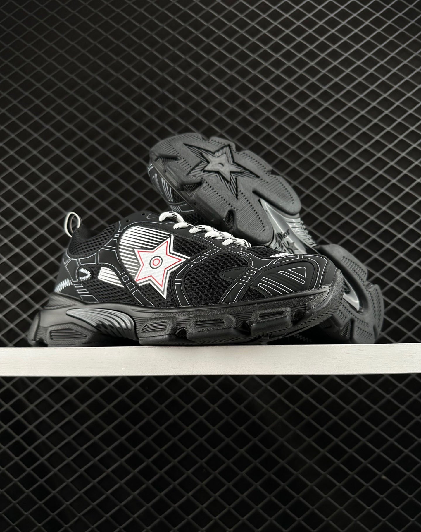 Dior Chrono Round Toe Lace Up Casual Shoes For Daily Life