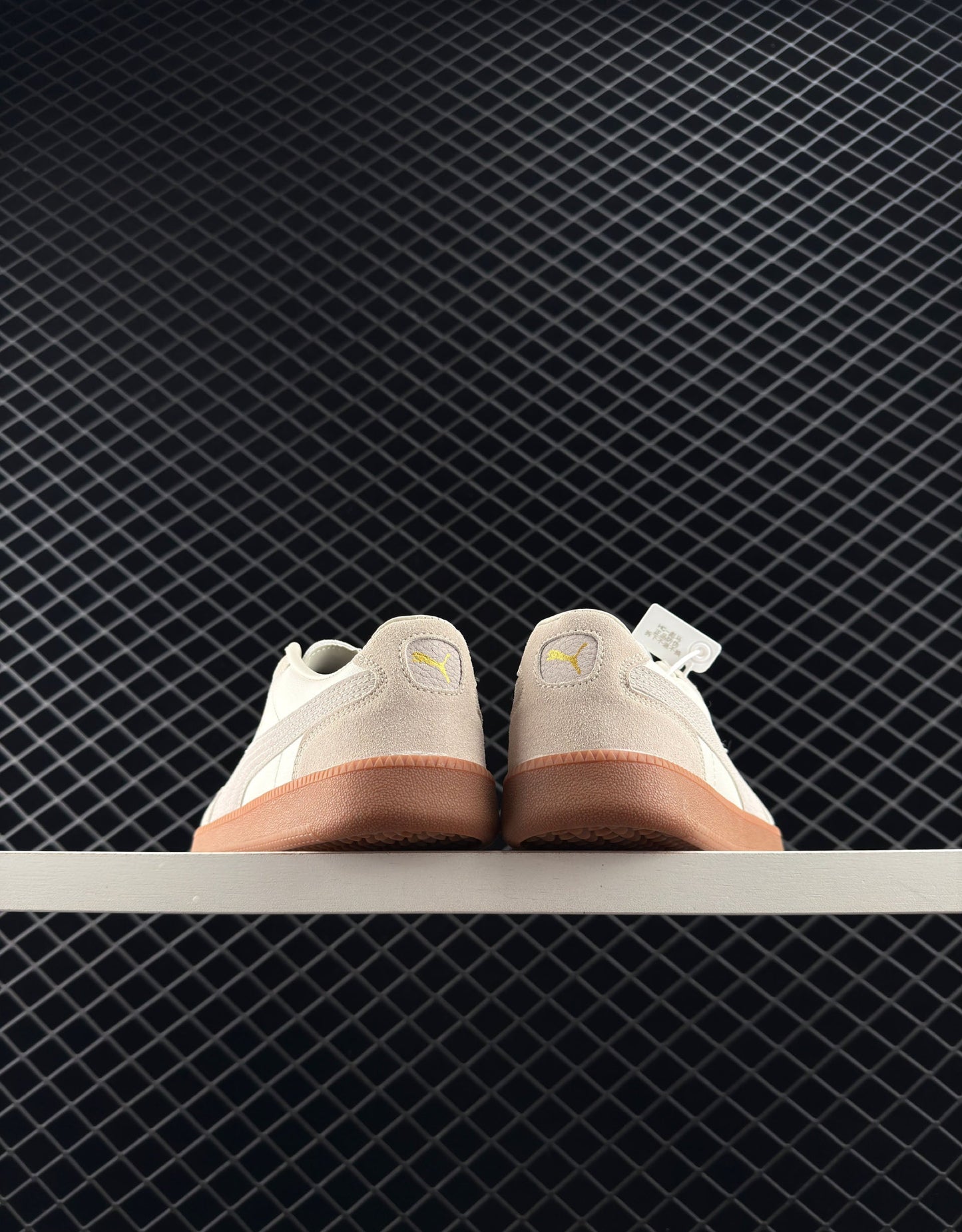 Puma White Non-slip Wear-resistant Low-top Sneakers