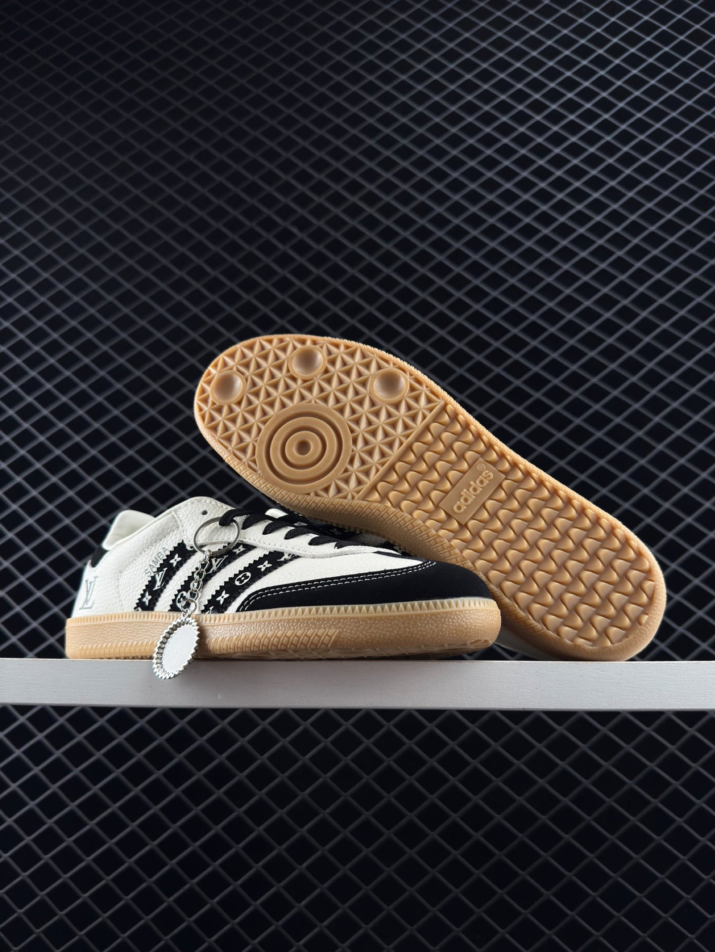 Louis Vuitton & Adidas Originals Samba OG Low Top Casual Sports Skate Shoes