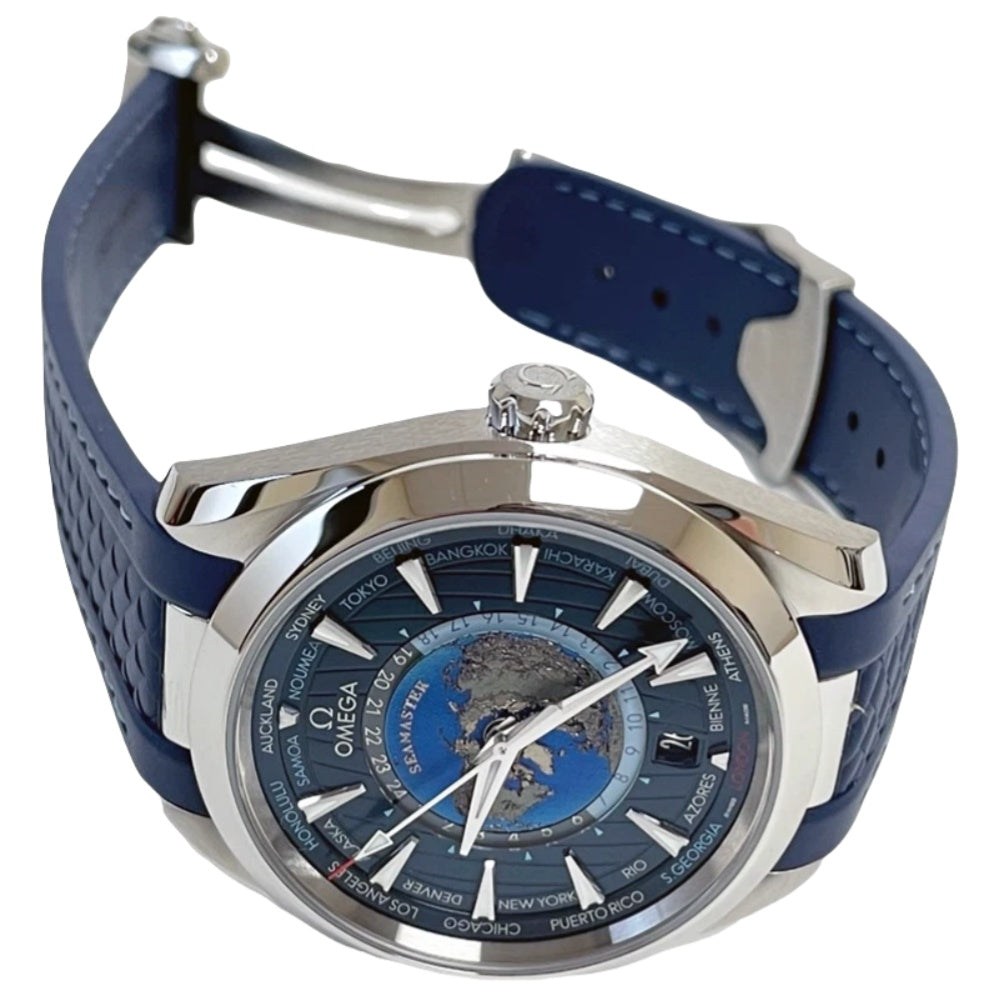 Omega Aqua Terra 150M  Worldtimer GMT 220.12.43.22.03.001