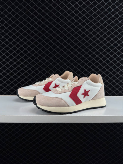 コンバース スター プレイヤー 76 レザー OX ヴィンテージ ホワイト ピンク ローカット カジュアル スポーツ スケートシューズ
