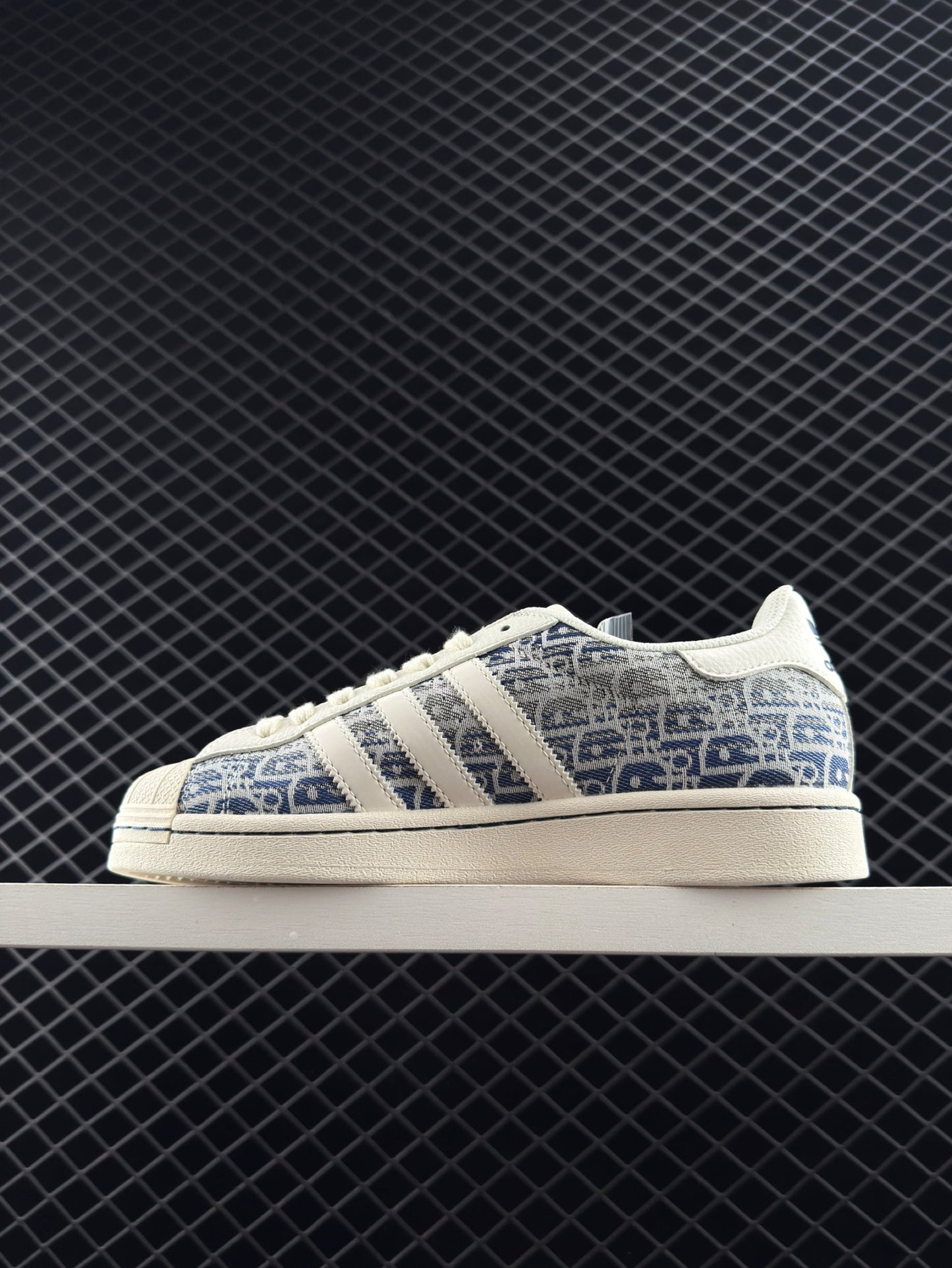 Adidas Originals Superstar Shell Head DIY Series Low Top Casual Sports Skate Shoes