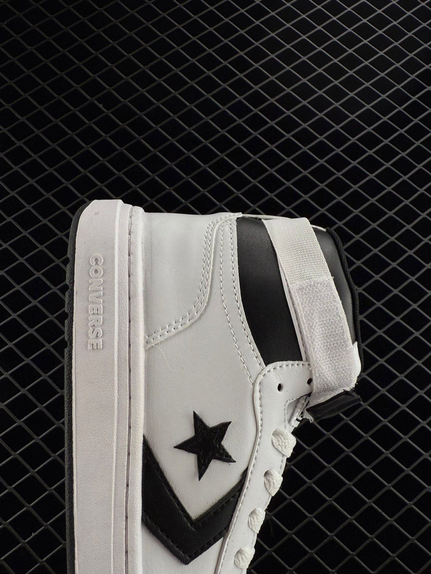 Converse Retro High Top Black and White Basketball Shoes