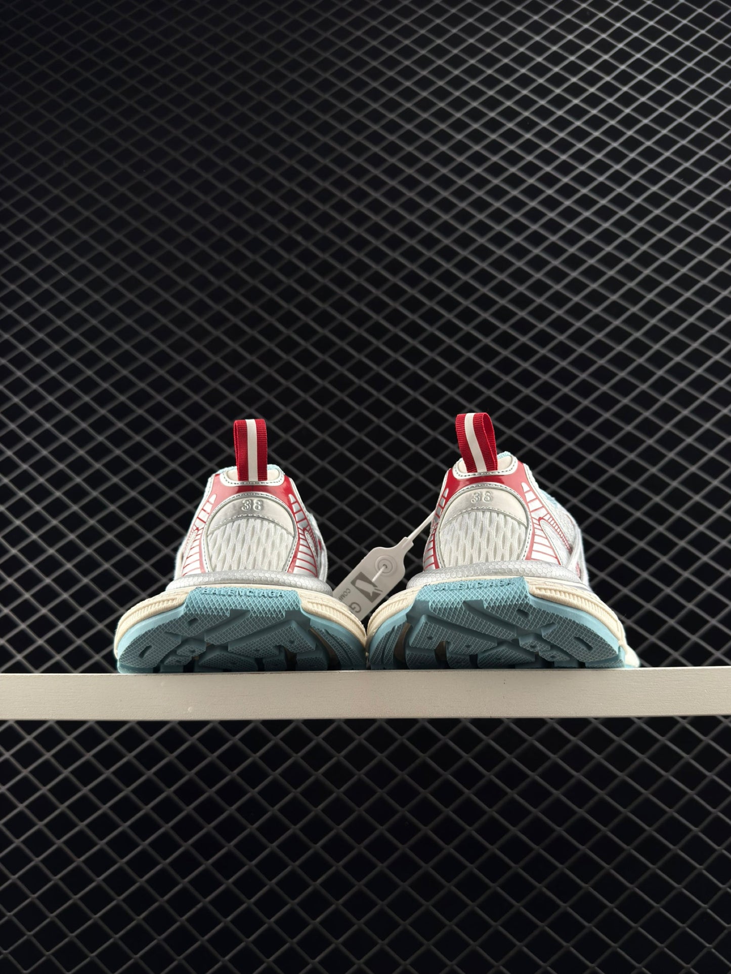 Balenciaga Eggshell Color Trendy Running Shoes