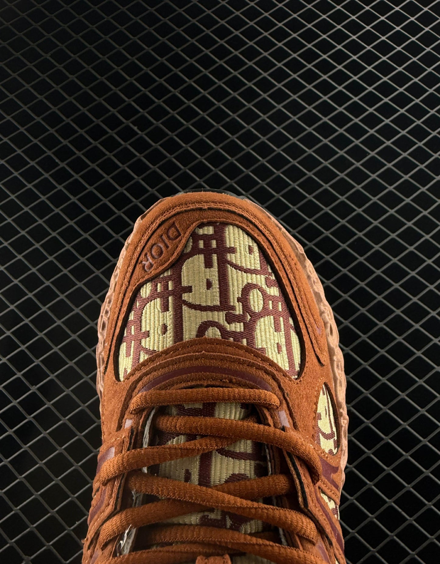 Dior Round Toe Lace-up Low-top Lifestyle Shoes