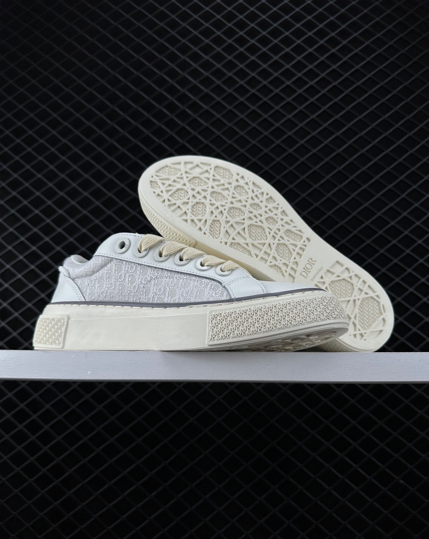 Dior B33 Sea Wool Knitted Fabric Sports Shoes