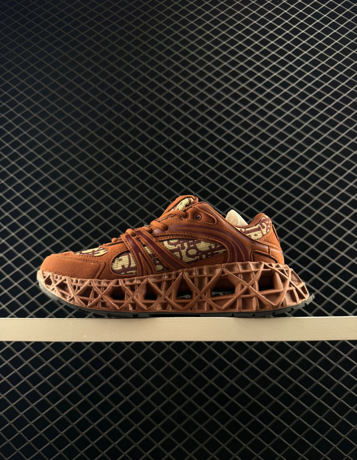 Dior Round Toe Lace-up Low-top Lifestyle Shoes