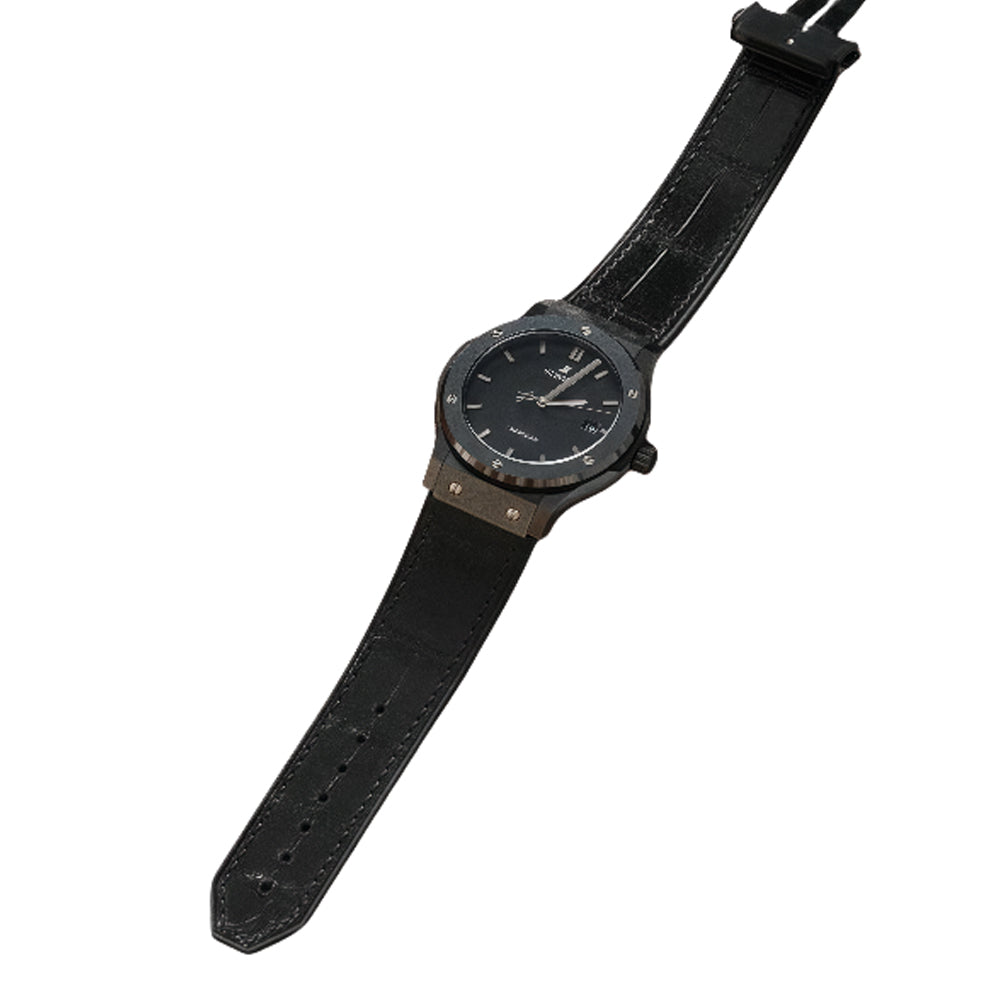 Hublot Classic Fusion Black Magic Wrist Watch