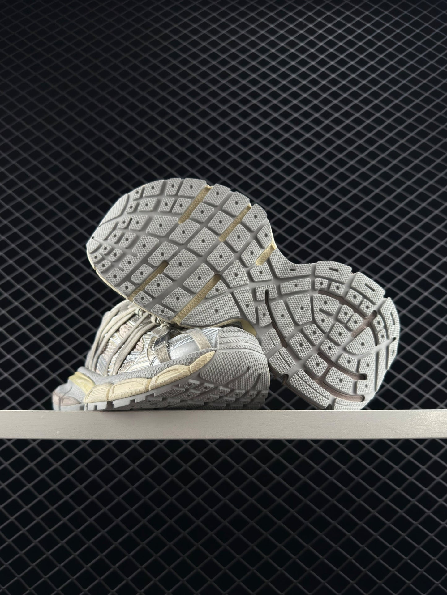 Balenciaga 3XL Extreme Lace Sneakers 3+ Low-Top Retro Trend Versatile Casual Jogging Running Shoes