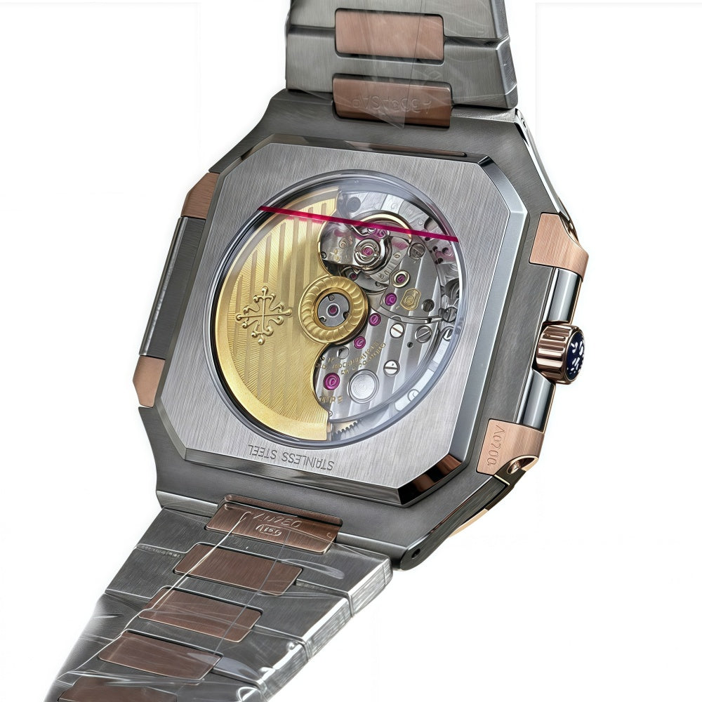 Patek Philippe high-quality square men's fully automatic mechanical watch