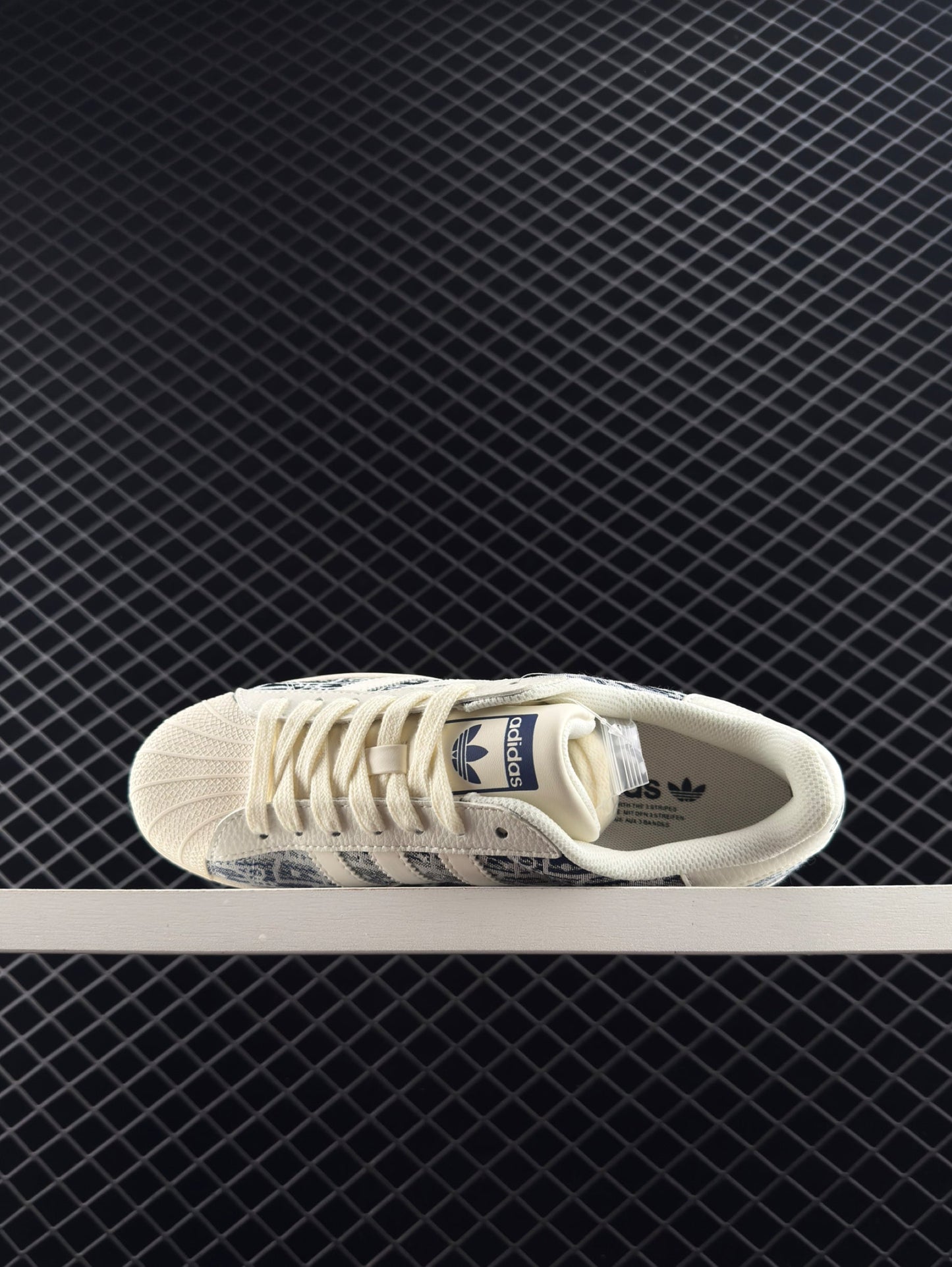 Adidas Originals Superstar Shell Head DIY Series Low Top Casual Sports Skate Shoes