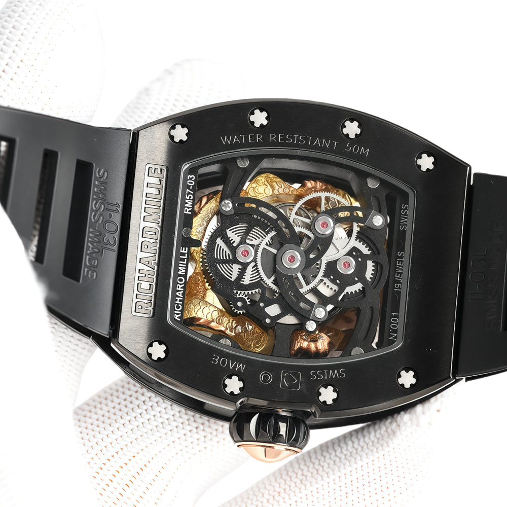 Richard Mille RM 57-03 Tourbillon Sapphire Dragon Wrist Watch