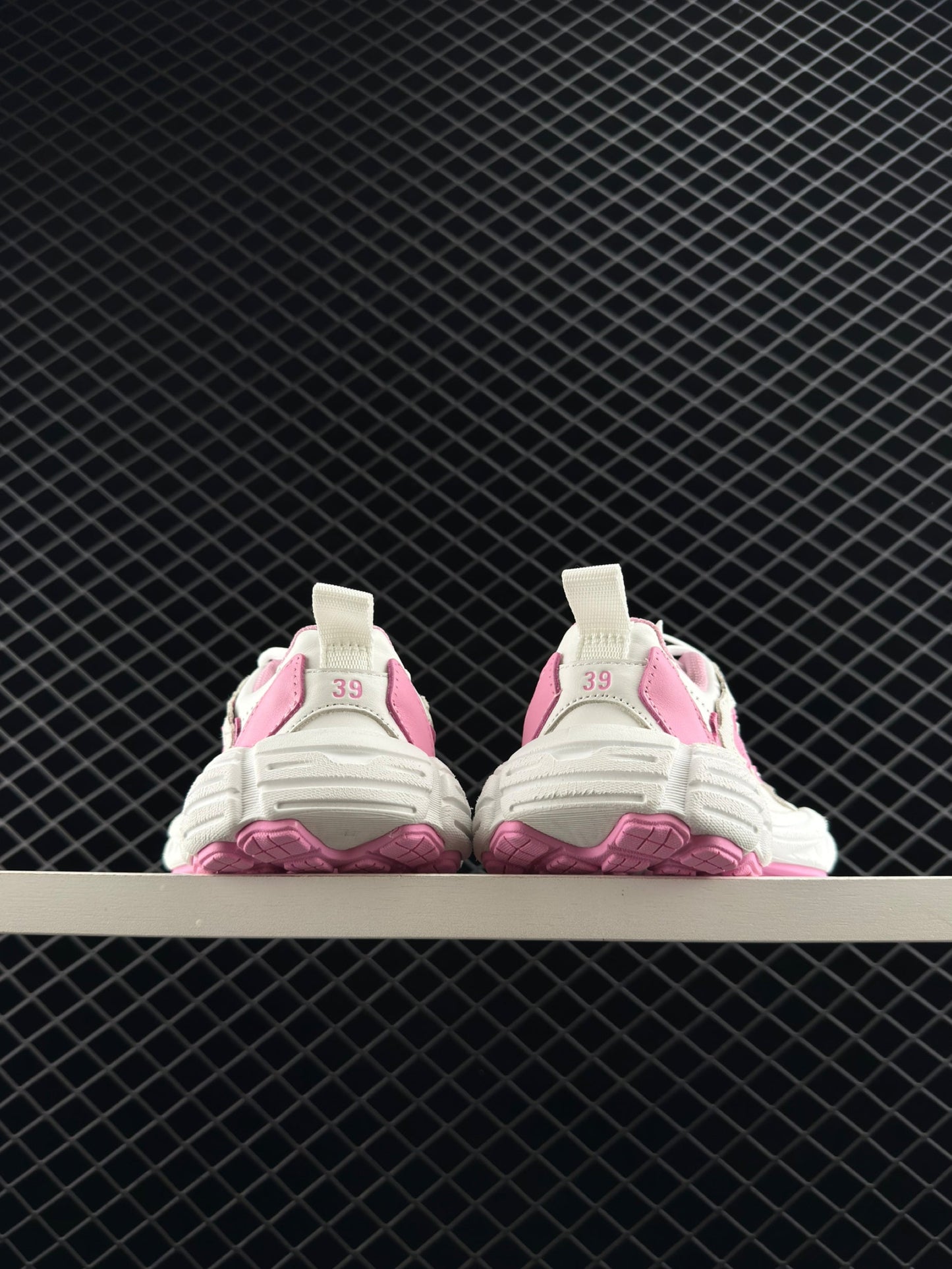 Balenciaga Mesh Low Top Retro Clunky Sneakers