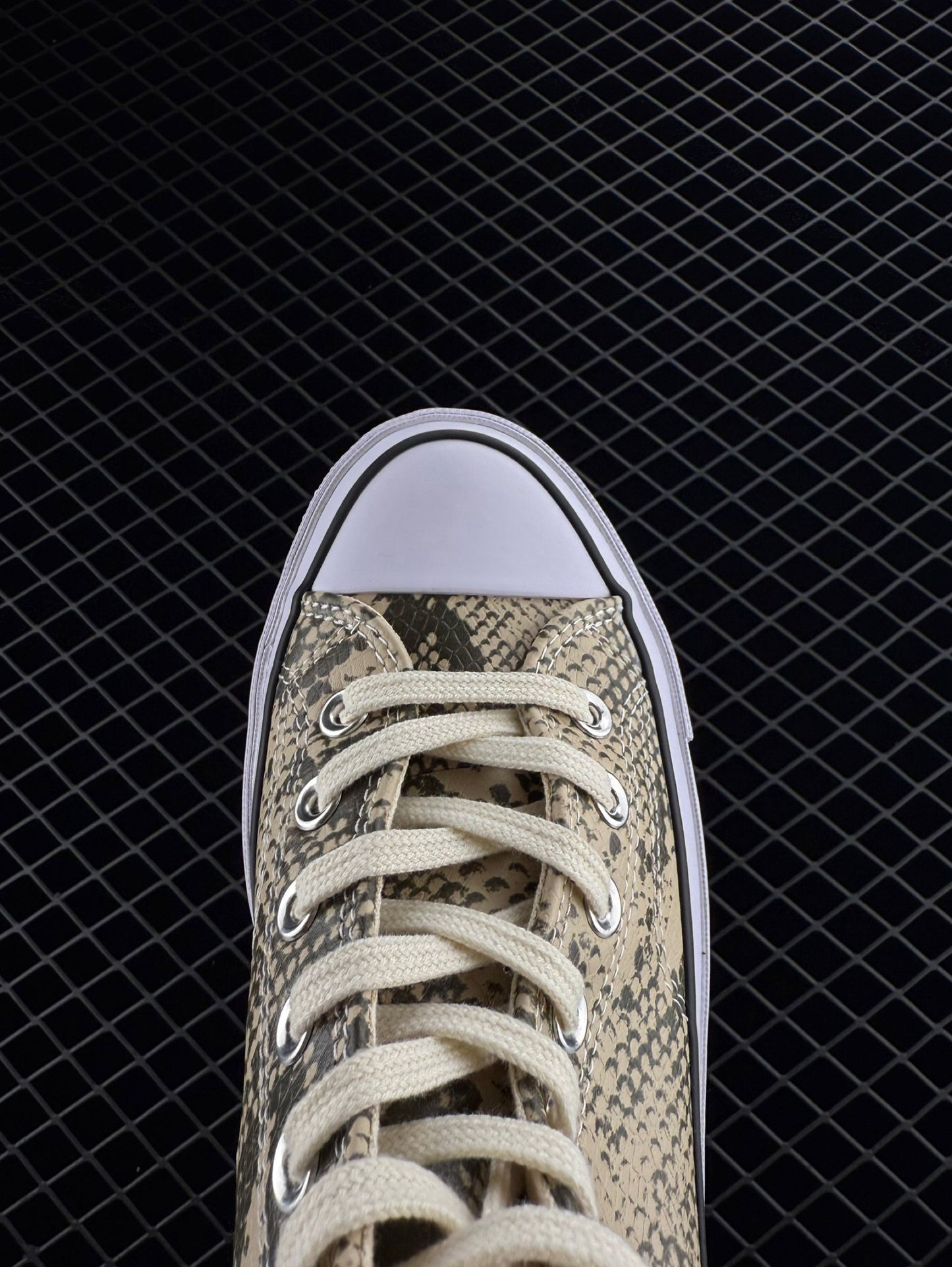 Stussy x Converse ALL STAR CHUCK 70 Snake Print High Top Canvas Shoes