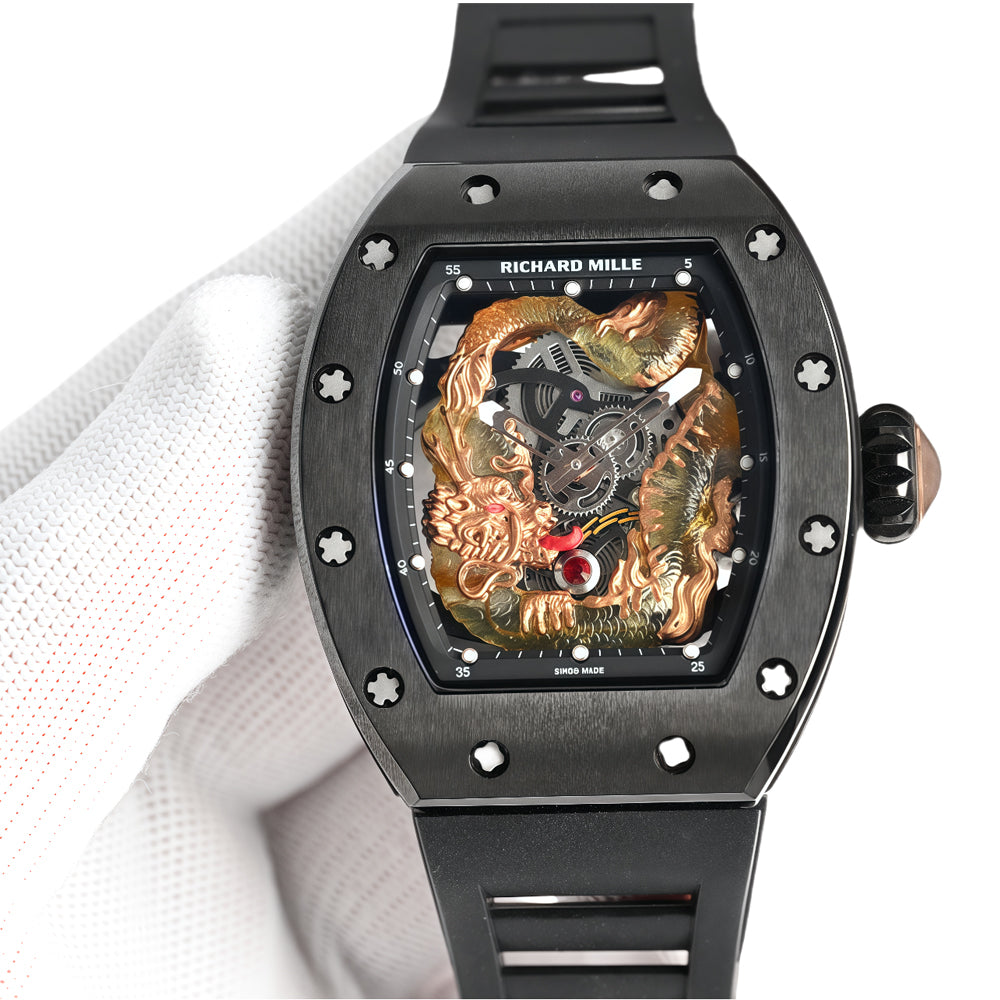 Richard Mille RM 57-03 Tourbillon Sapphire Dragon Wrist Watch