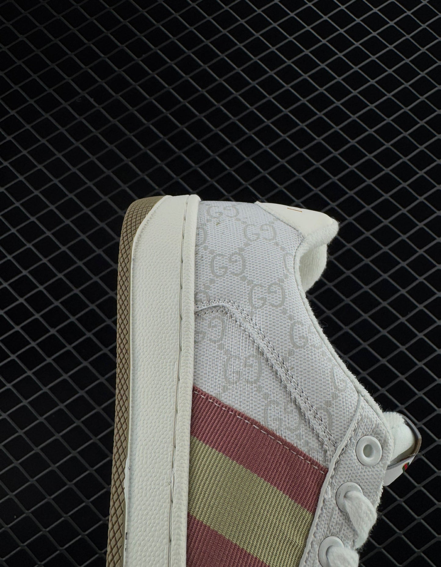 Gucci Cotton Jacquard Canvas Shoes
