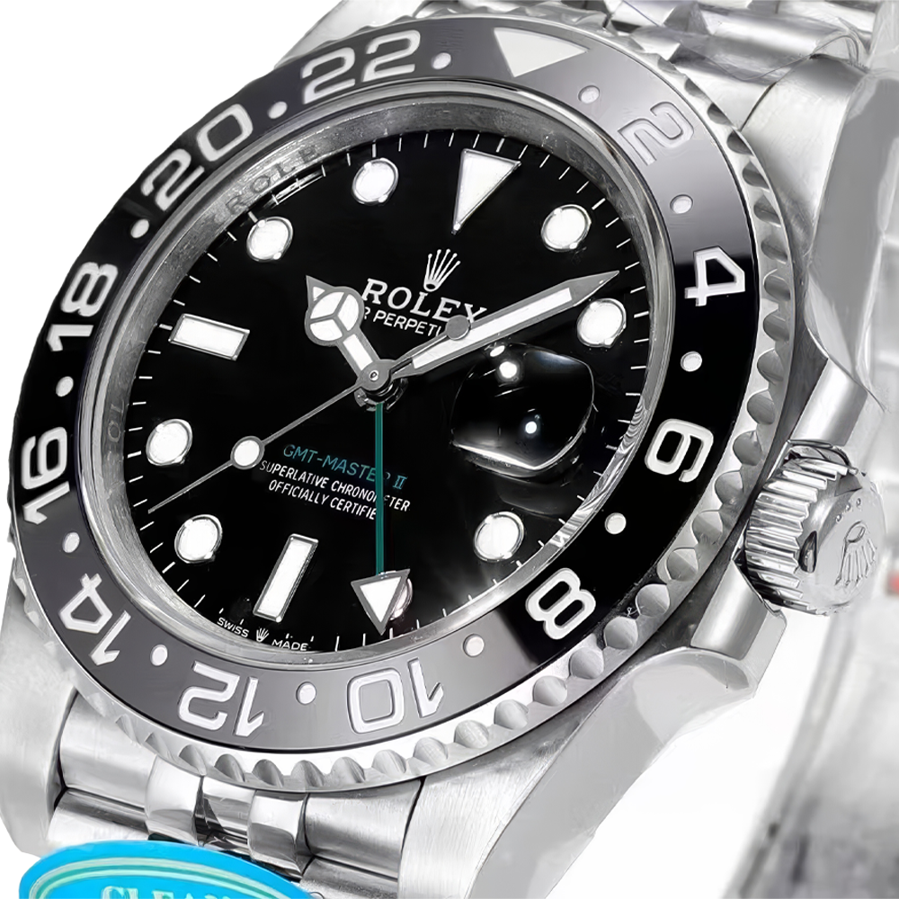 Rolex GMT Master II Bruce Wayne Jubilee 126710GRNR Durable Box And Paper Watch