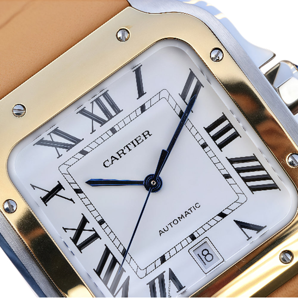 Cartier Santos De Cartier W2SA0009 Automatic Wrist Watch