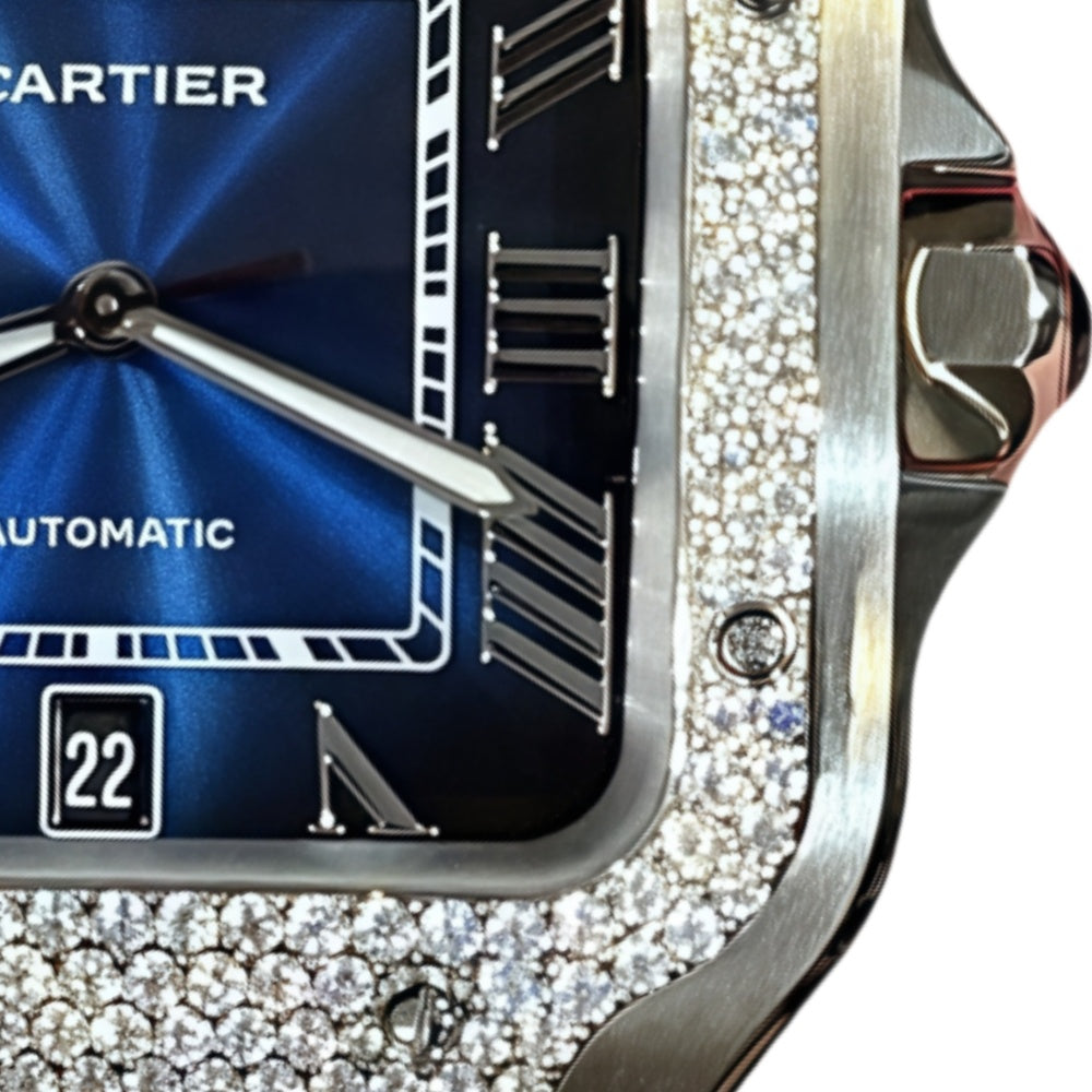 Cartier Santos W4SA0006 Diamond Watch