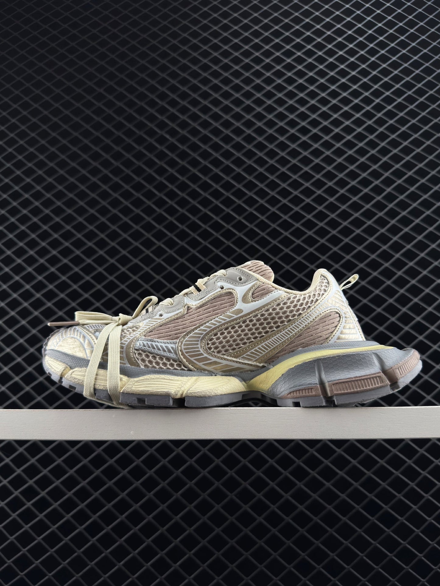 Balenciaga 3XL Sneakers 3+ Series Low Top Retro Trendy Casual Jogging Running Shoes