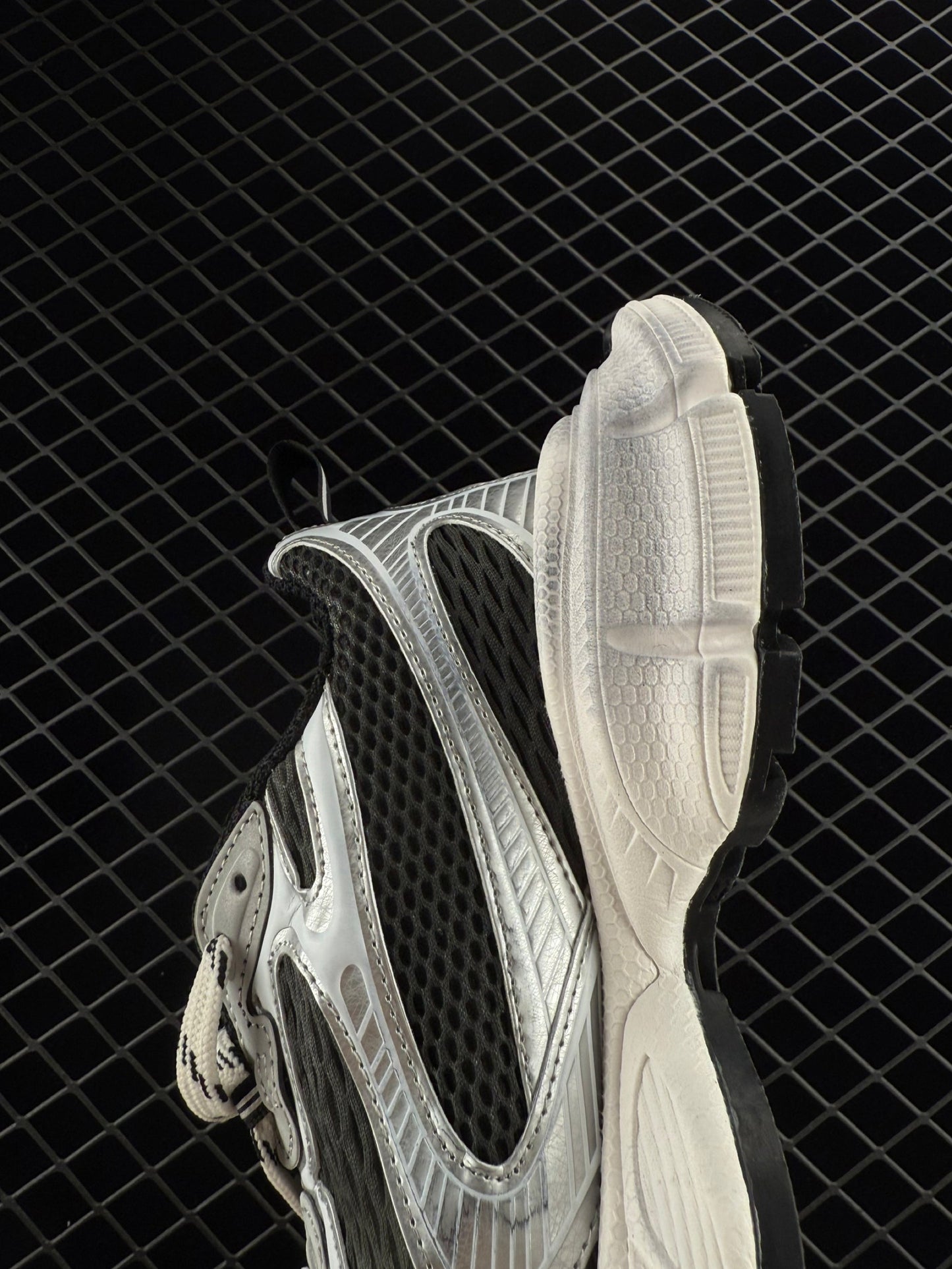 Balenciaga 3XL Sneakers 3+ Series Mesh Low-Top Retro Trendy Casual Jogging Running Shoes