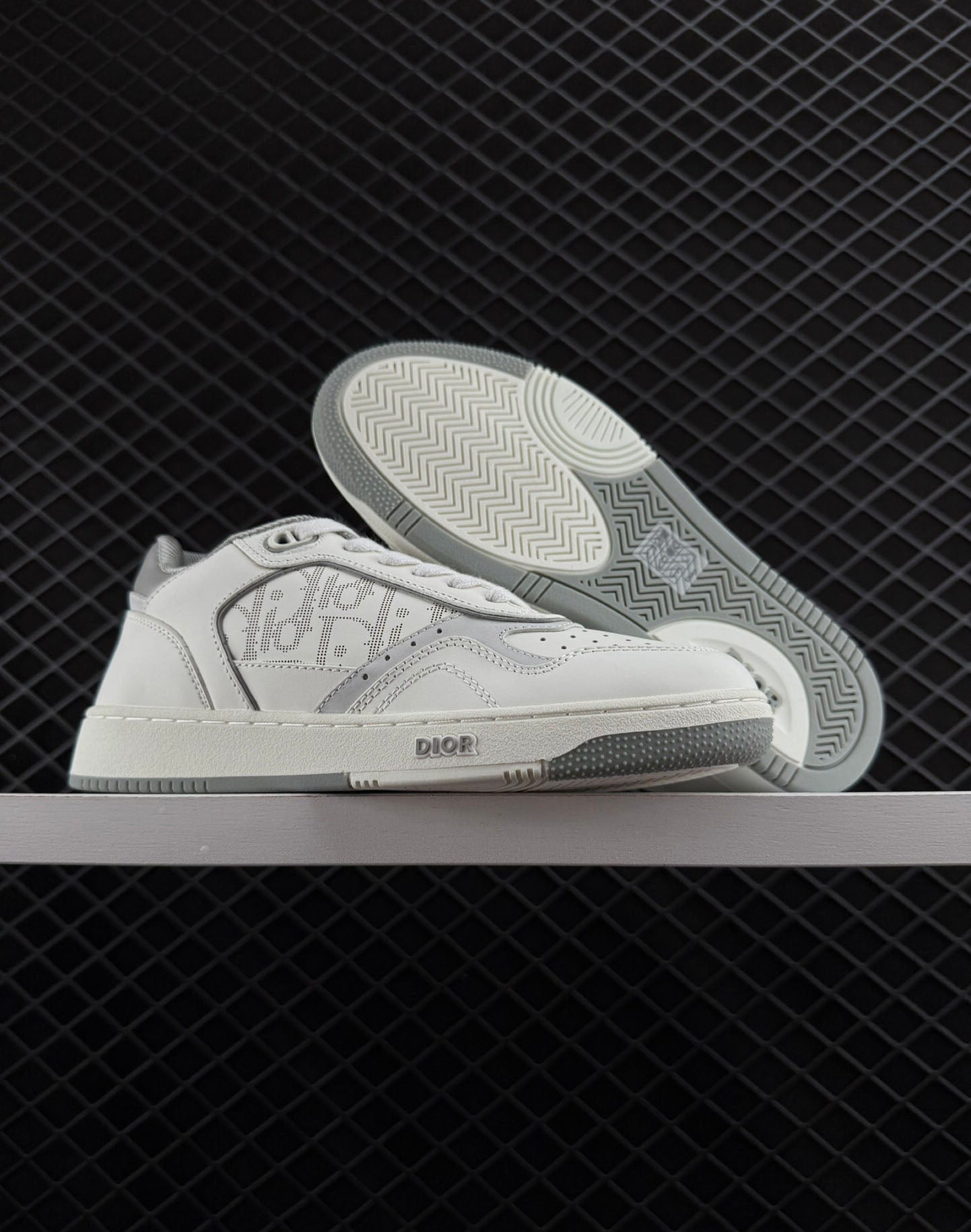 Dior Flat White Casual Sneakers