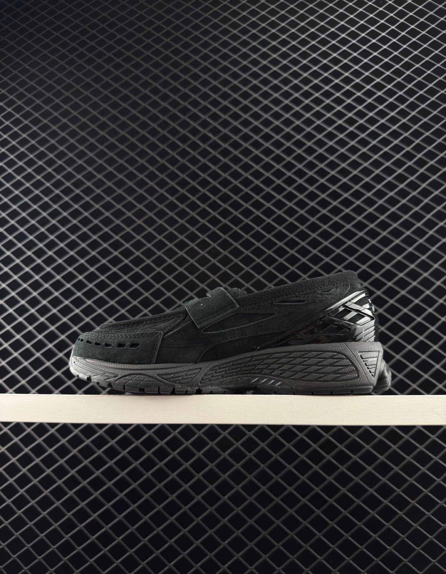 New Balance Dad Style All Black Casual Sneakers