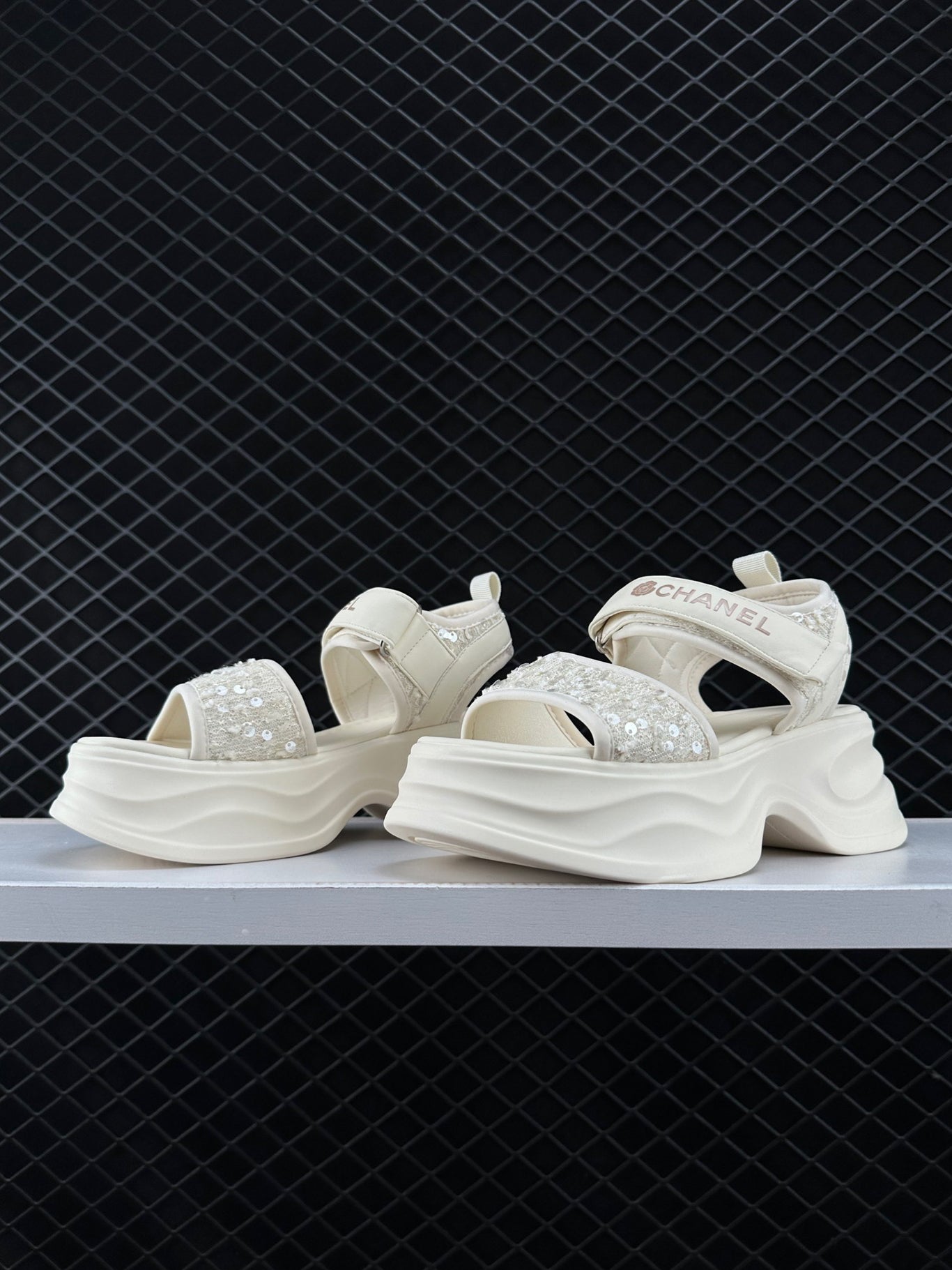 Chanel CC Calfskin Logo Sneaker Women's Versatile Casual Shoes