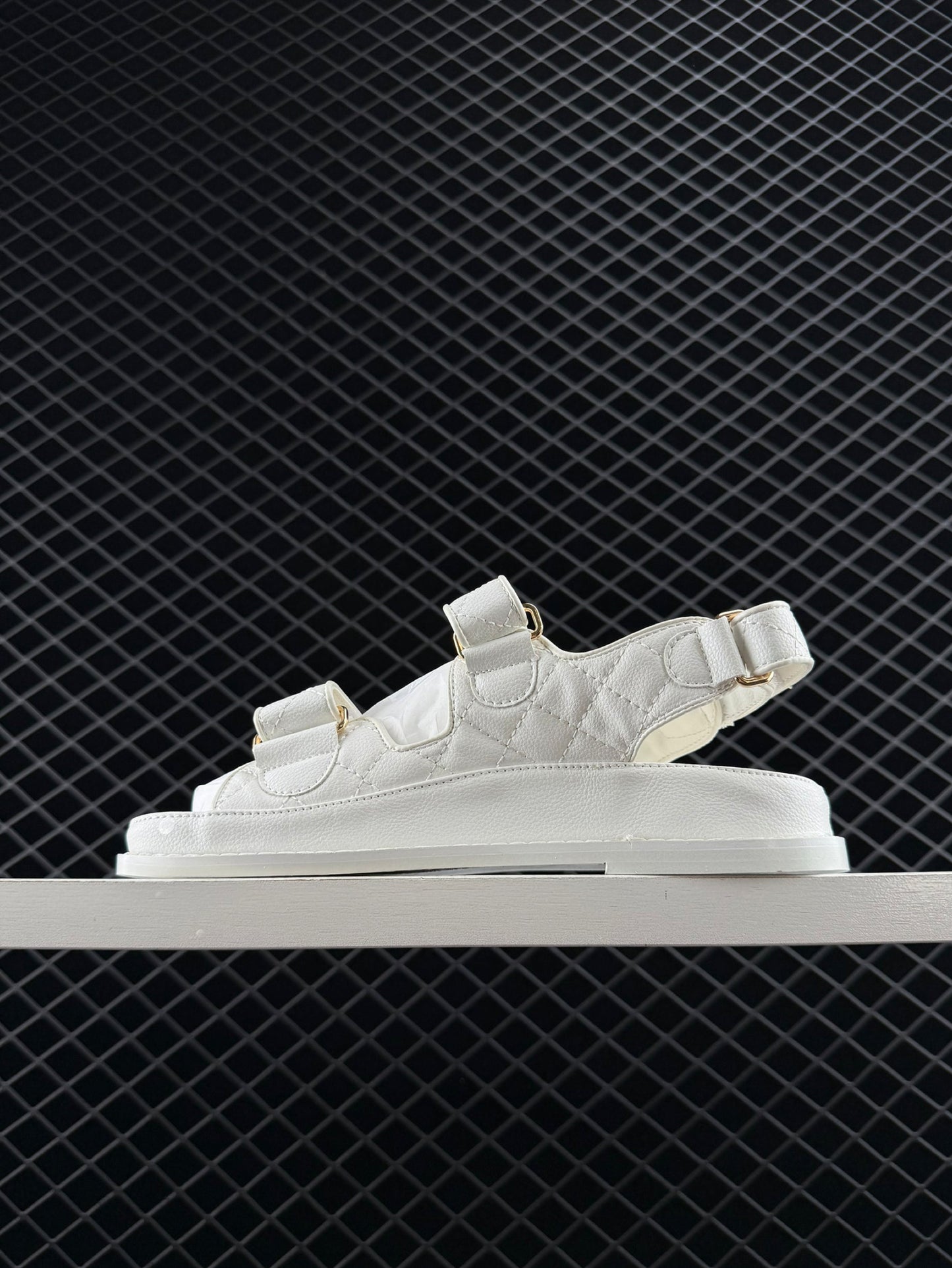 Chanel Velcro Flat Casual Sandals