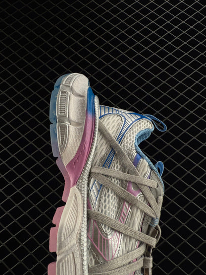 バレンシアガ トープミックス ロートップ クラッキースタイル カジュアル ジョギング ランニングシューズ