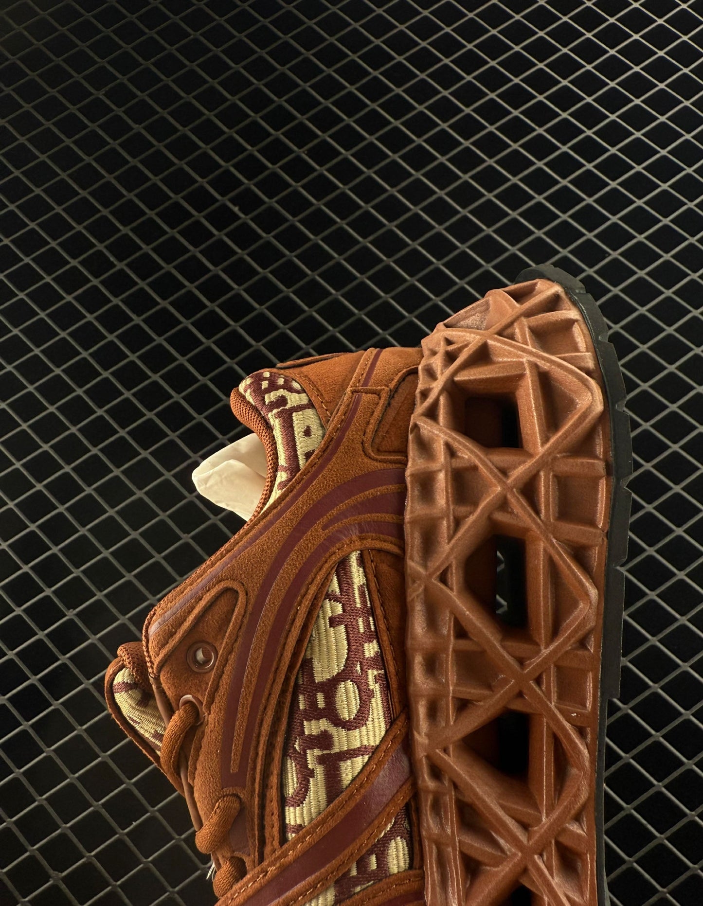 Dior Round Toe Lace-up Low-top Lifestyle Shoes