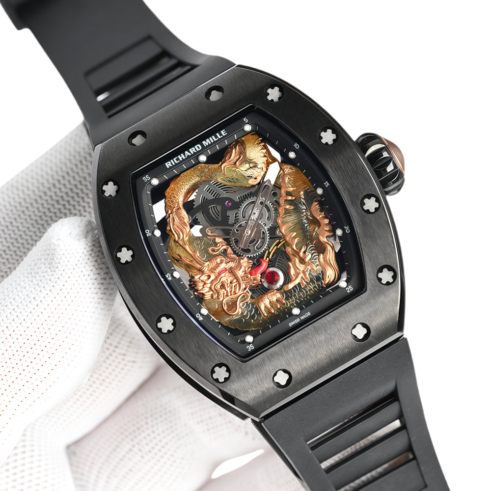 Richard Mille RM 57-03 Tourbillon Sapphire Dragon Wrist Watch
