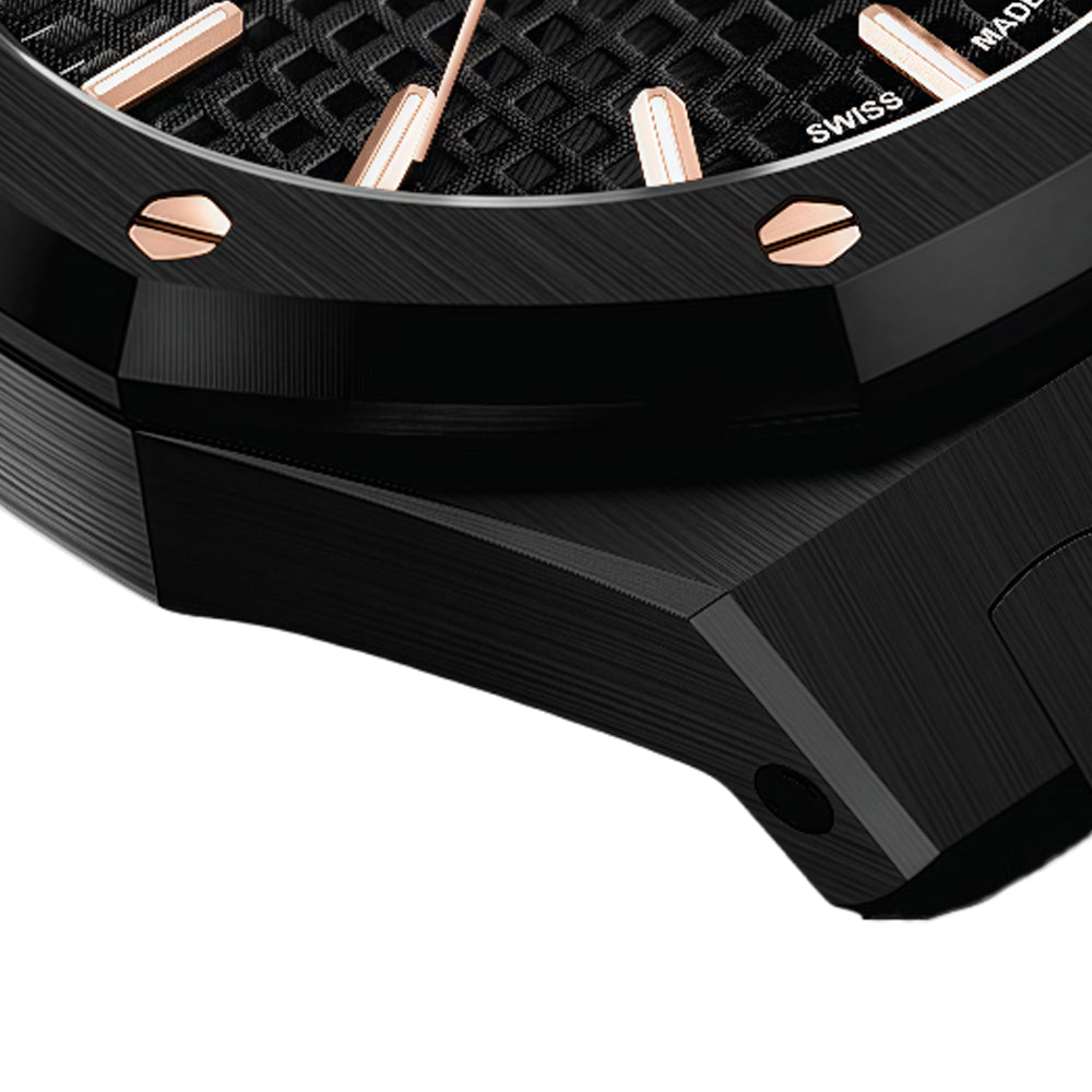 Audemars Piguet Royal Oak Self Winding 34mm Black Wrist Watch