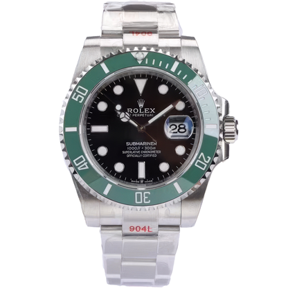 ロレックス サブマリーナ カーミット 126610LV デイト スチール 41mm グリーンセラミックベゼル グリーンウォーターゴーストウォッチ