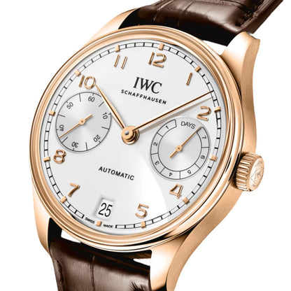 IWC ホワイトダイヤル IW501706 カレンダータイプ フルオートマチックウォッチ