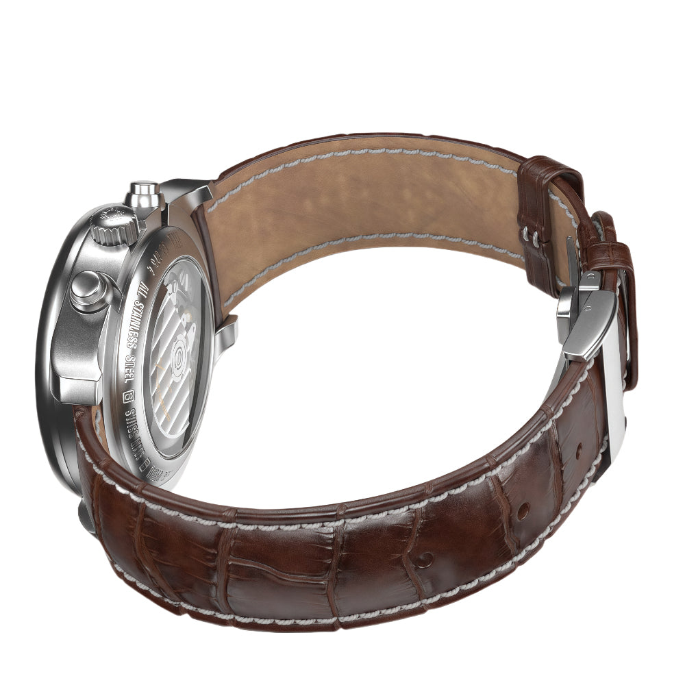 Longines Master Collection Automatic Chronograph Wrist Watch with Moon Phase