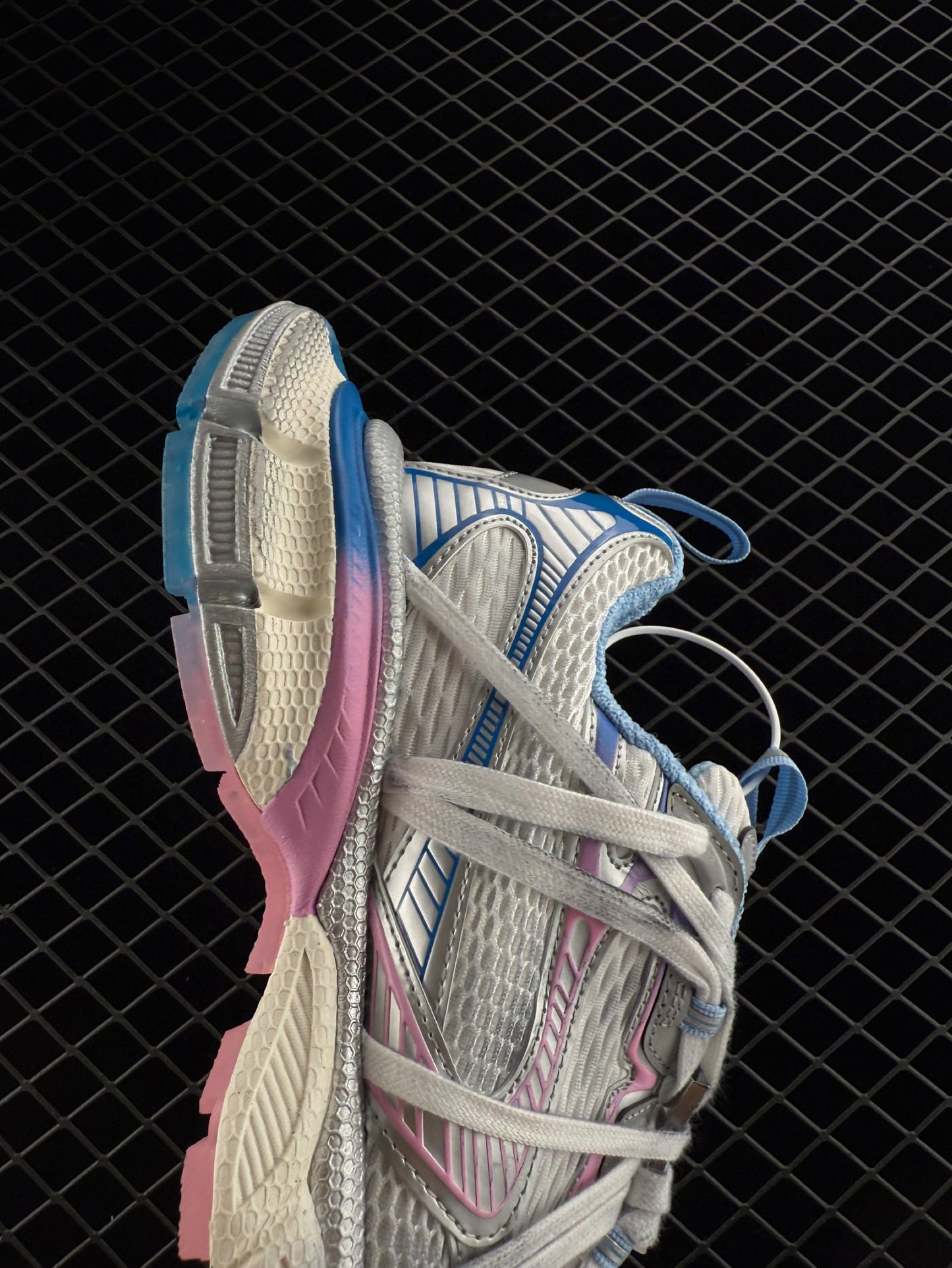 Balenciaga Low-Top Retro Clunky Sneakers