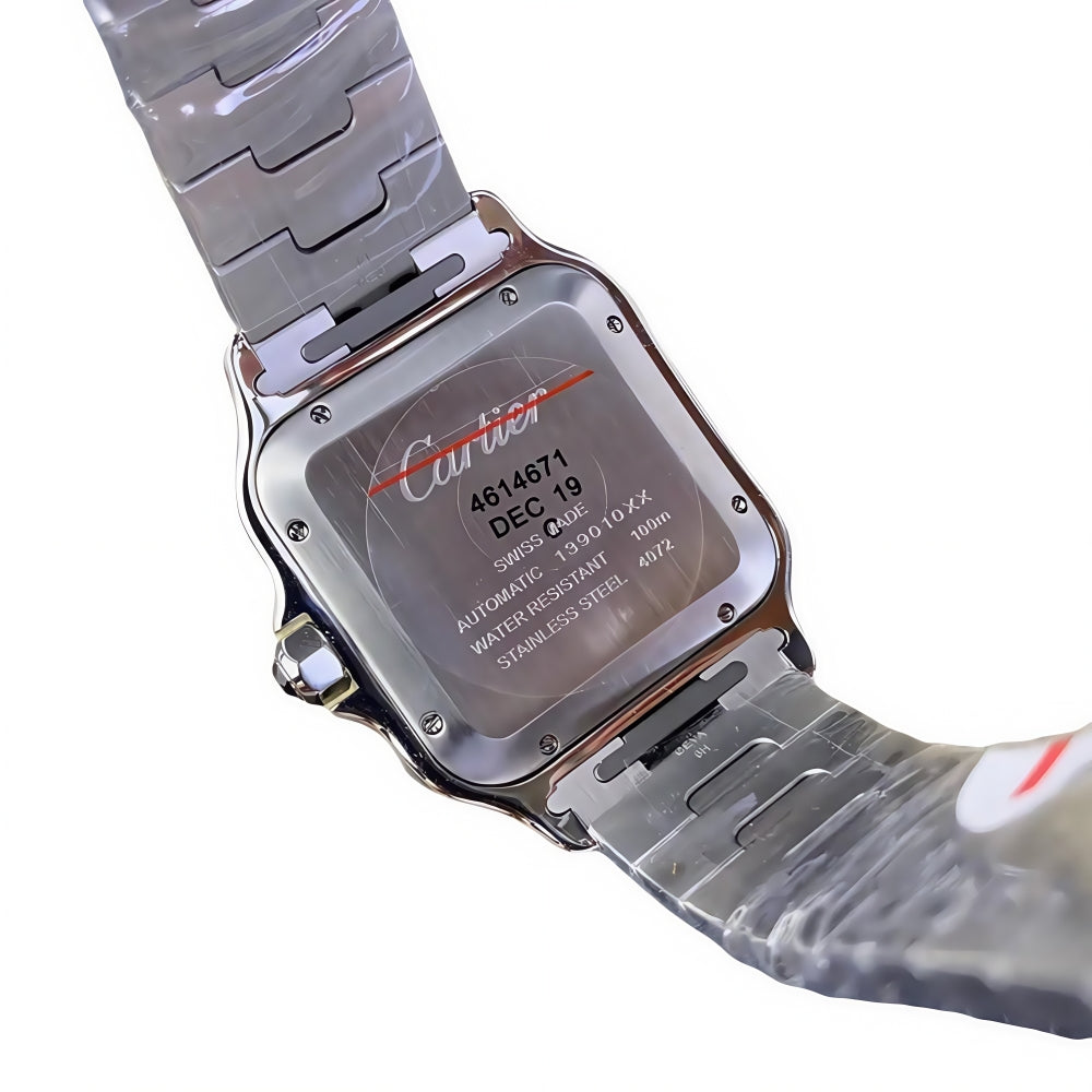 Cartier Santos Green Dial Large Size WSSA0062 Unworn 2025